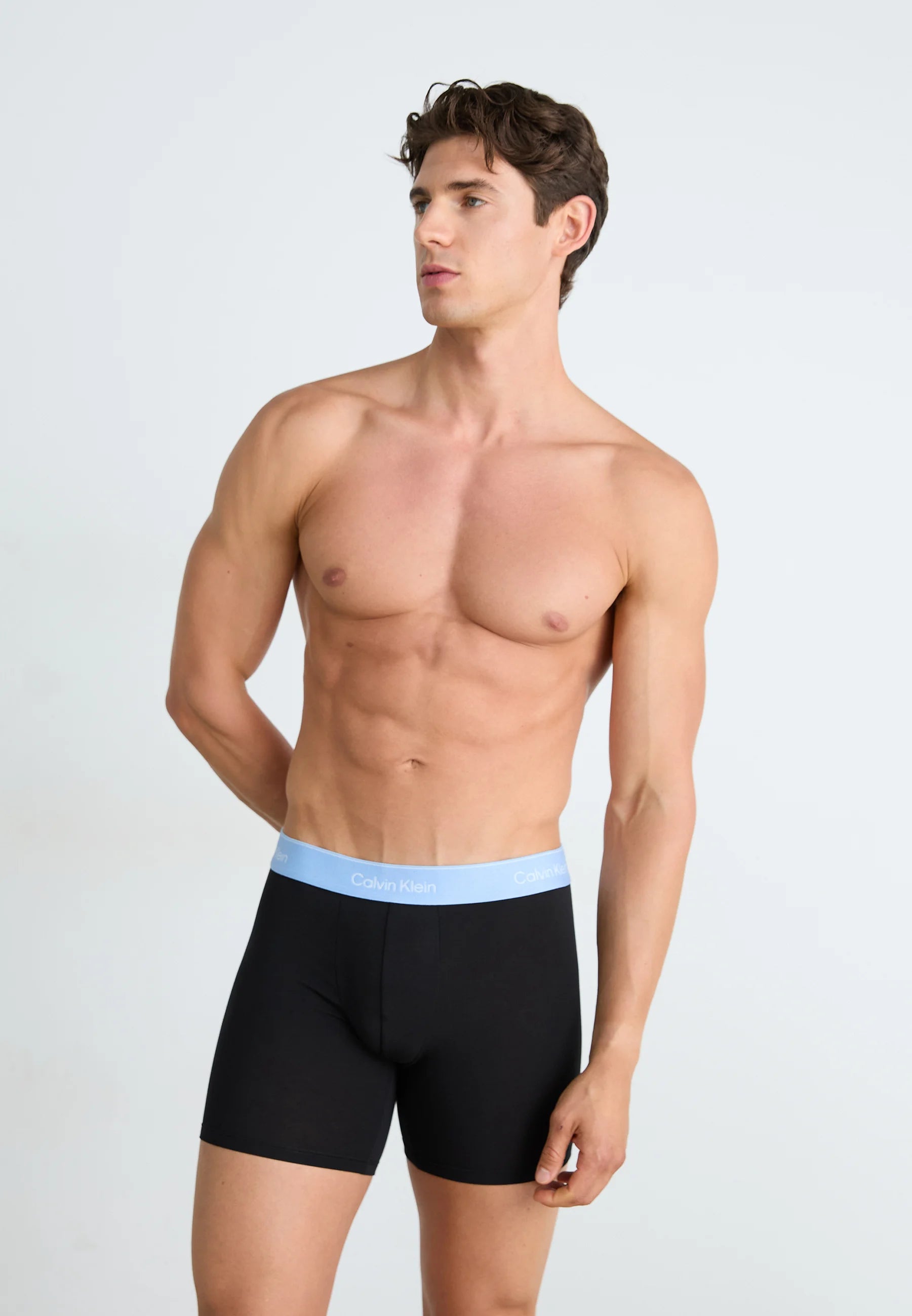 Calvin Klein Icon Cotton Stretch Briefs – 3 Pack – Black, Fall Berry, Frozen