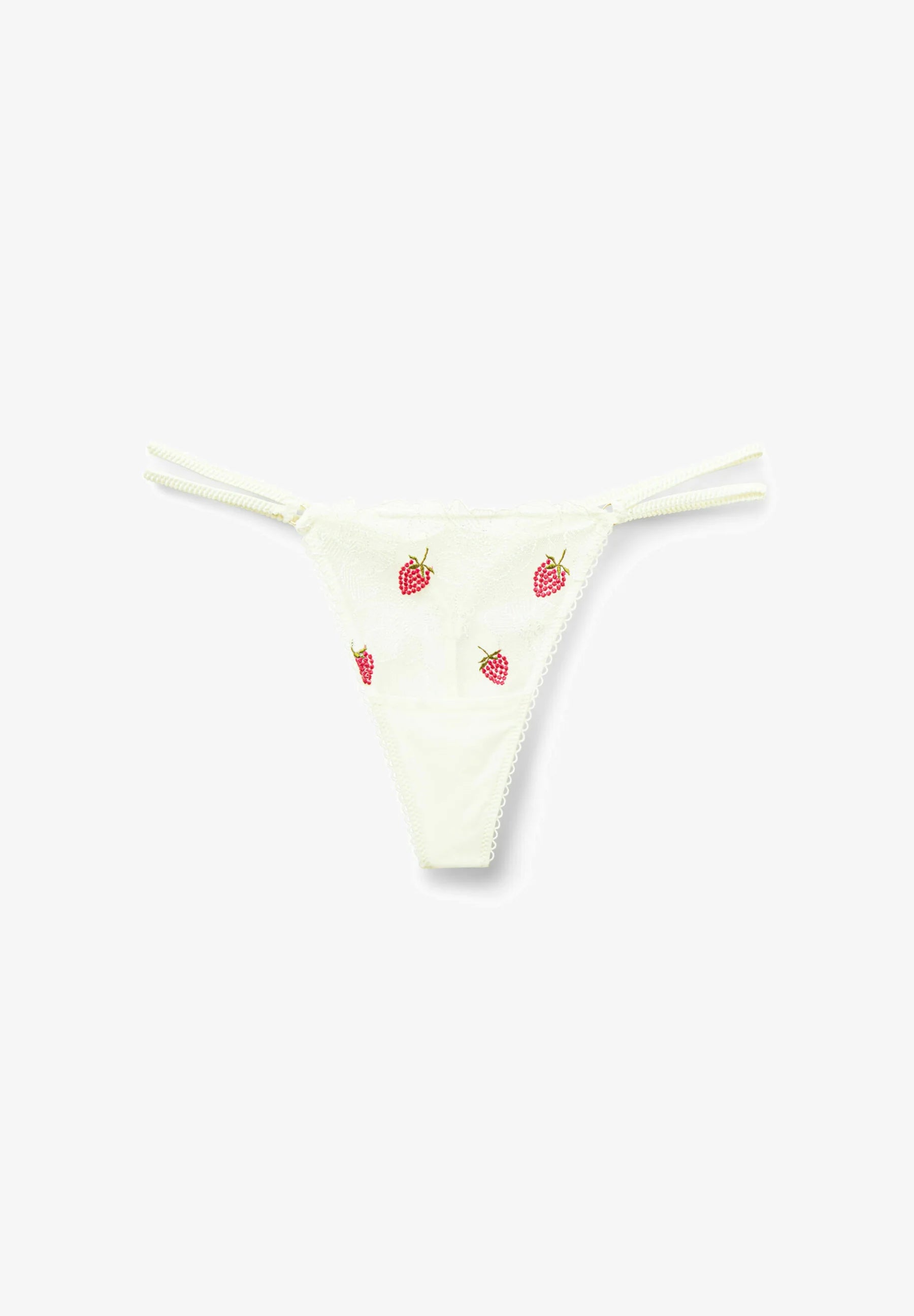 Intimissimi Sweet As A Berry Thong – Ivory