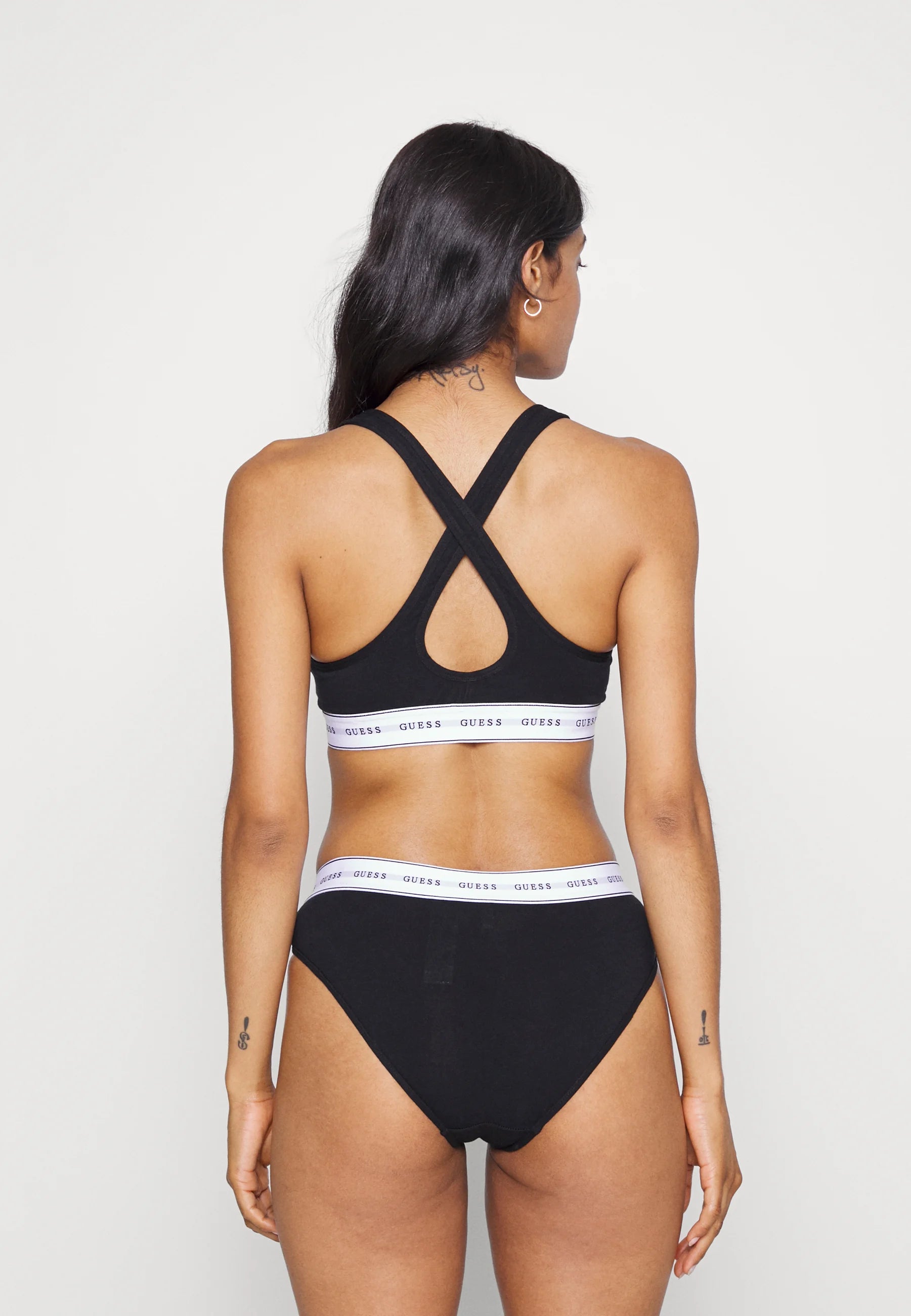 Guess Carrie Cotton Modal Briefs – Jet Black