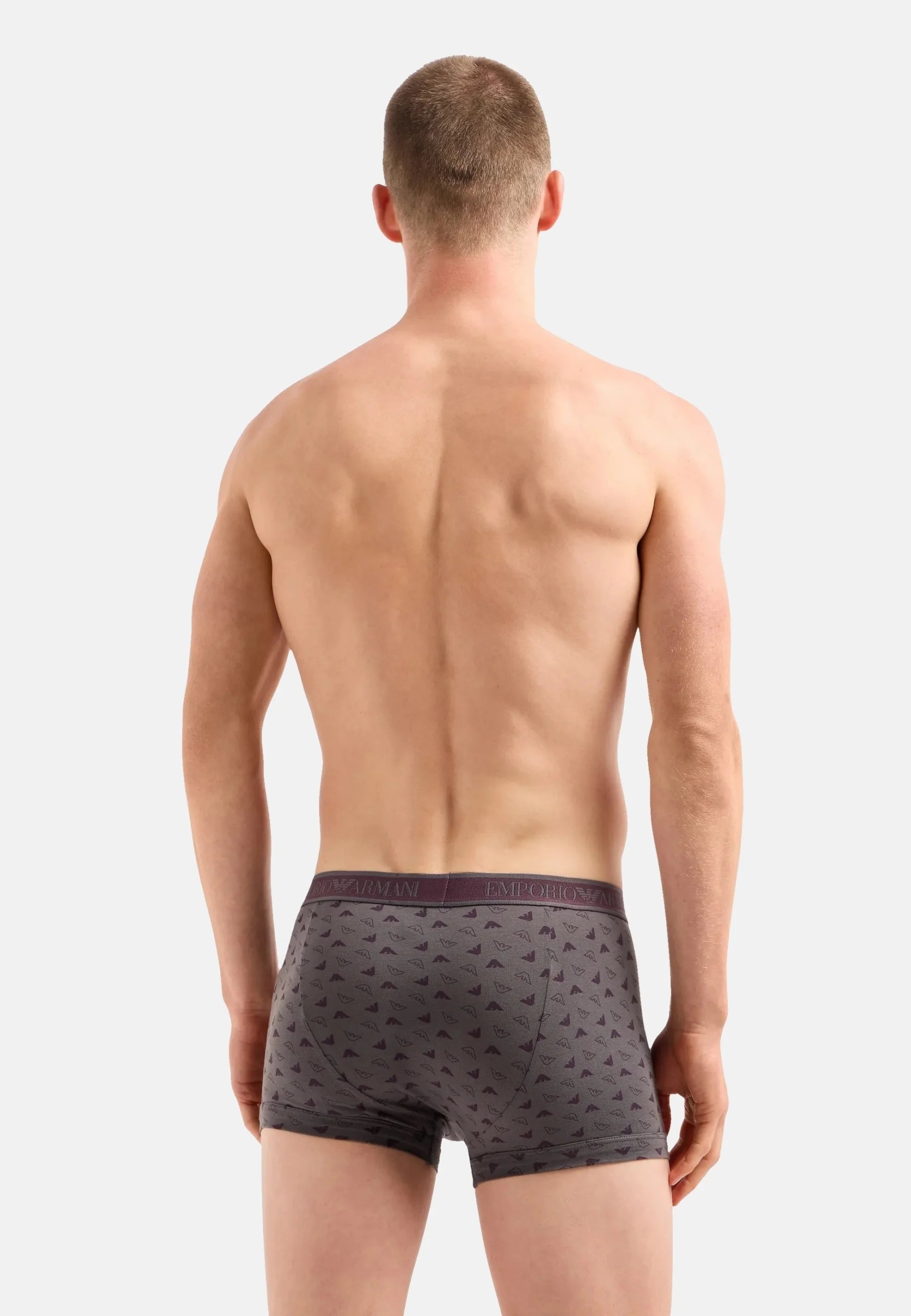 Kufry Emporio Armani – šedé