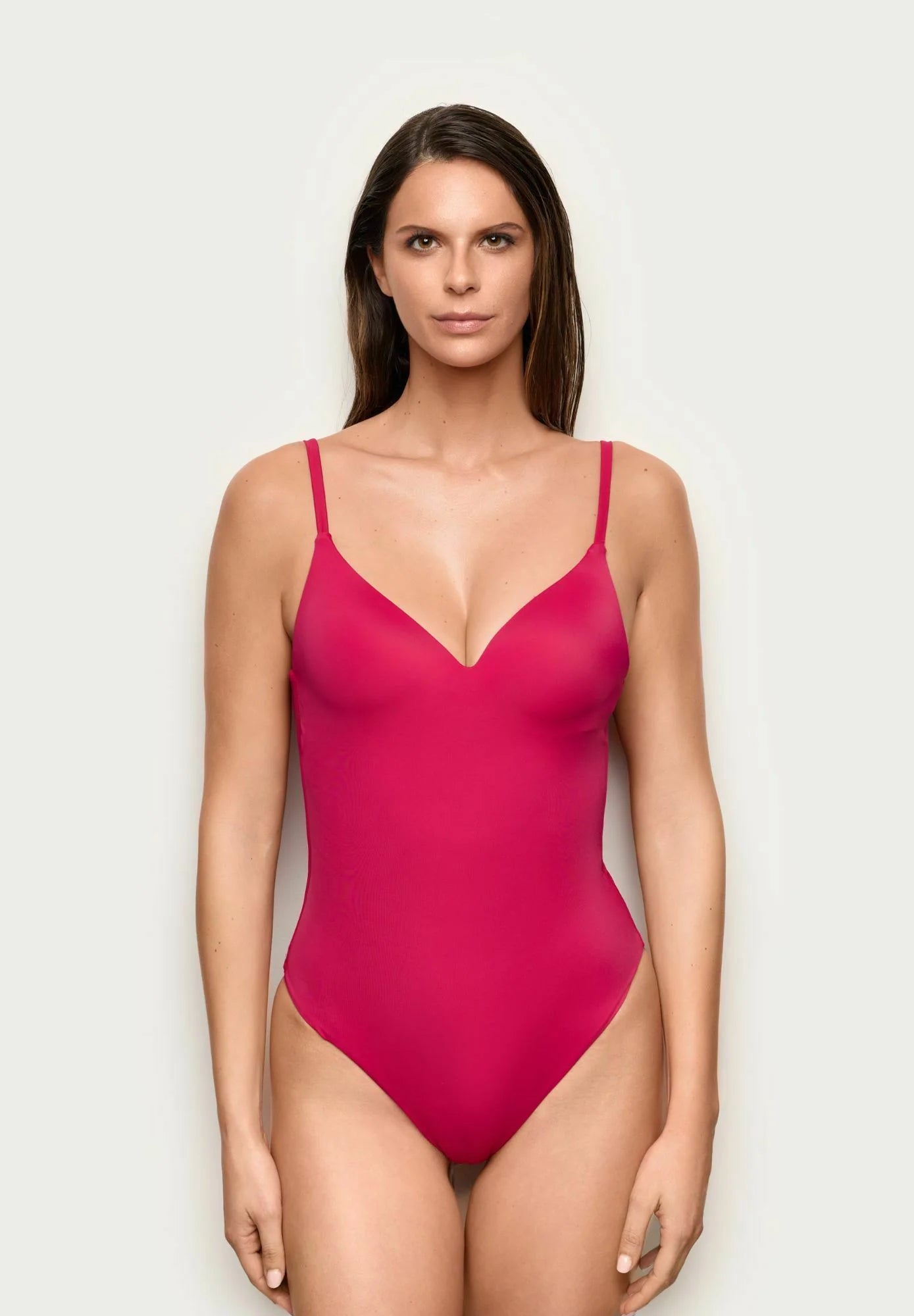 Yamamay Essentials Badeanzug – Magenta