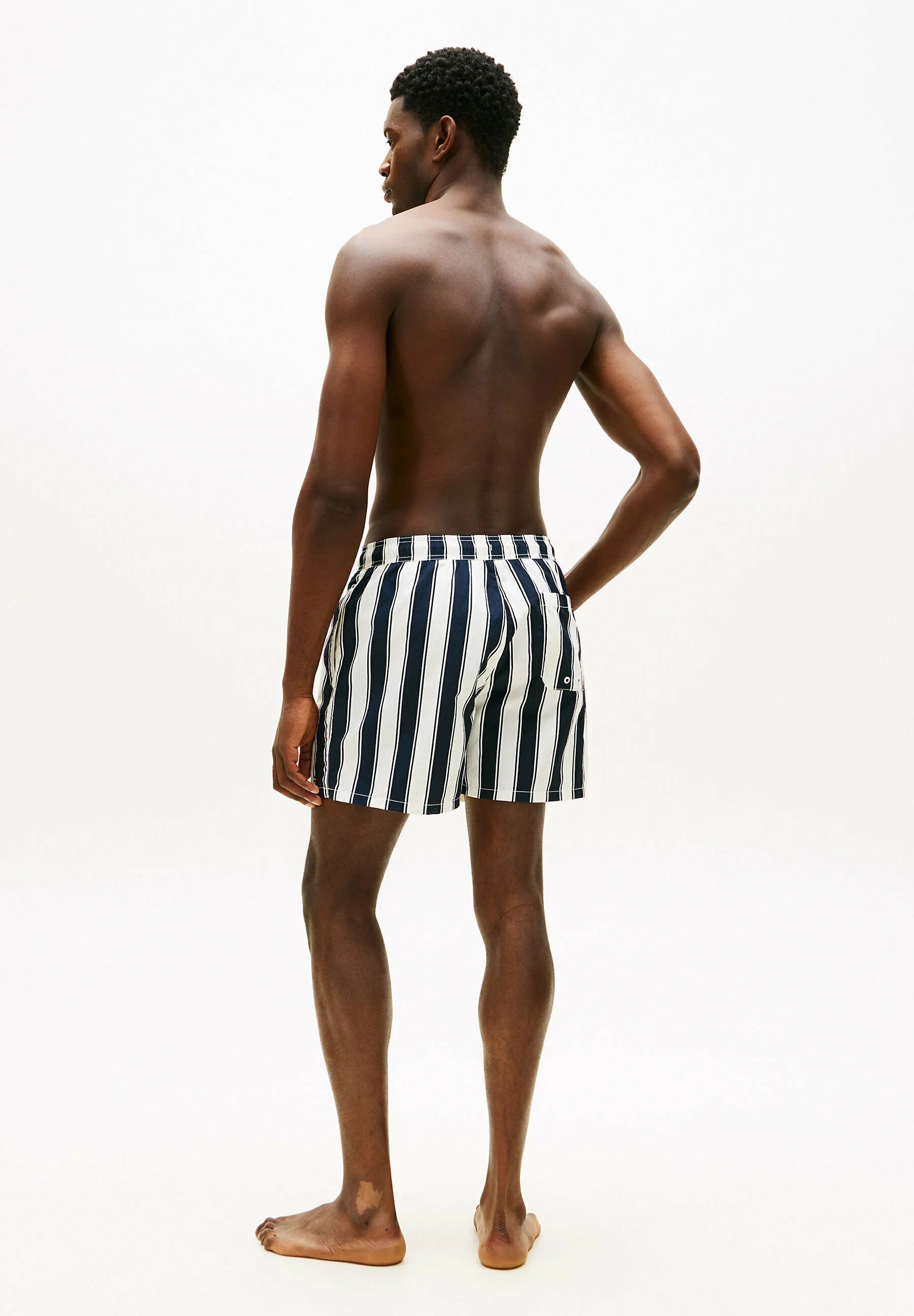 Tommy Hilfiger Stripe Swim Shorts – Summer Stripe Desert Sky