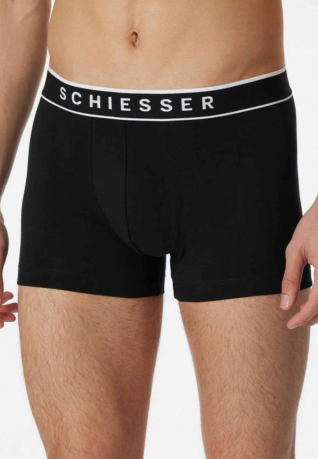 Lot de 10 boxers Schiesser – Noir