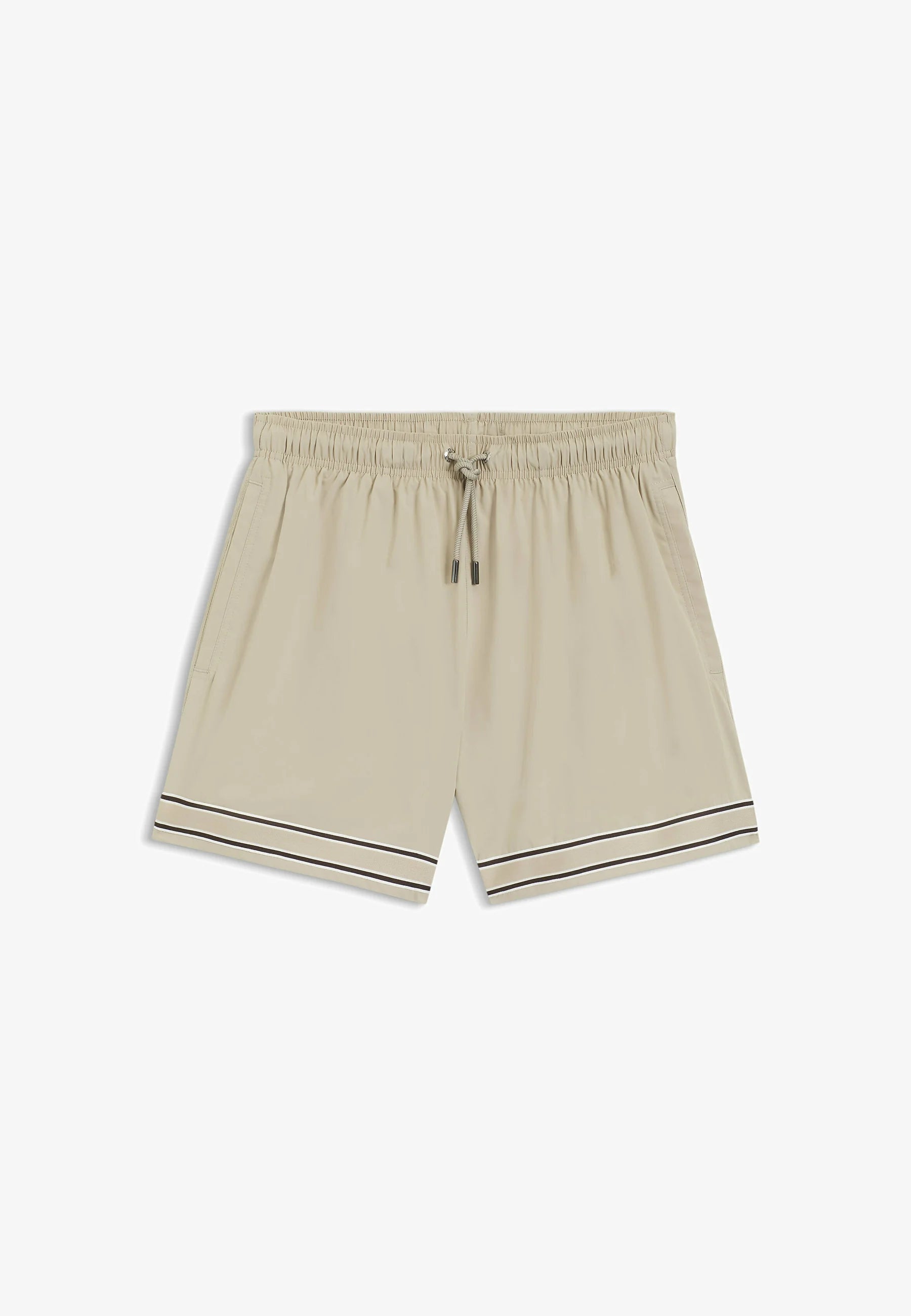 Short de bain BOSS Resort Tape – Beige clair quatre