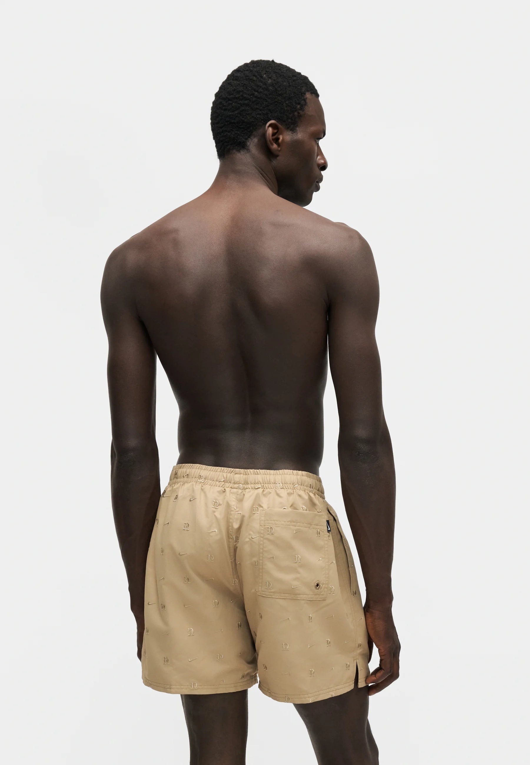 Short de bain Nike Swim Breaker Lux Letter Volley – Beige Parachute