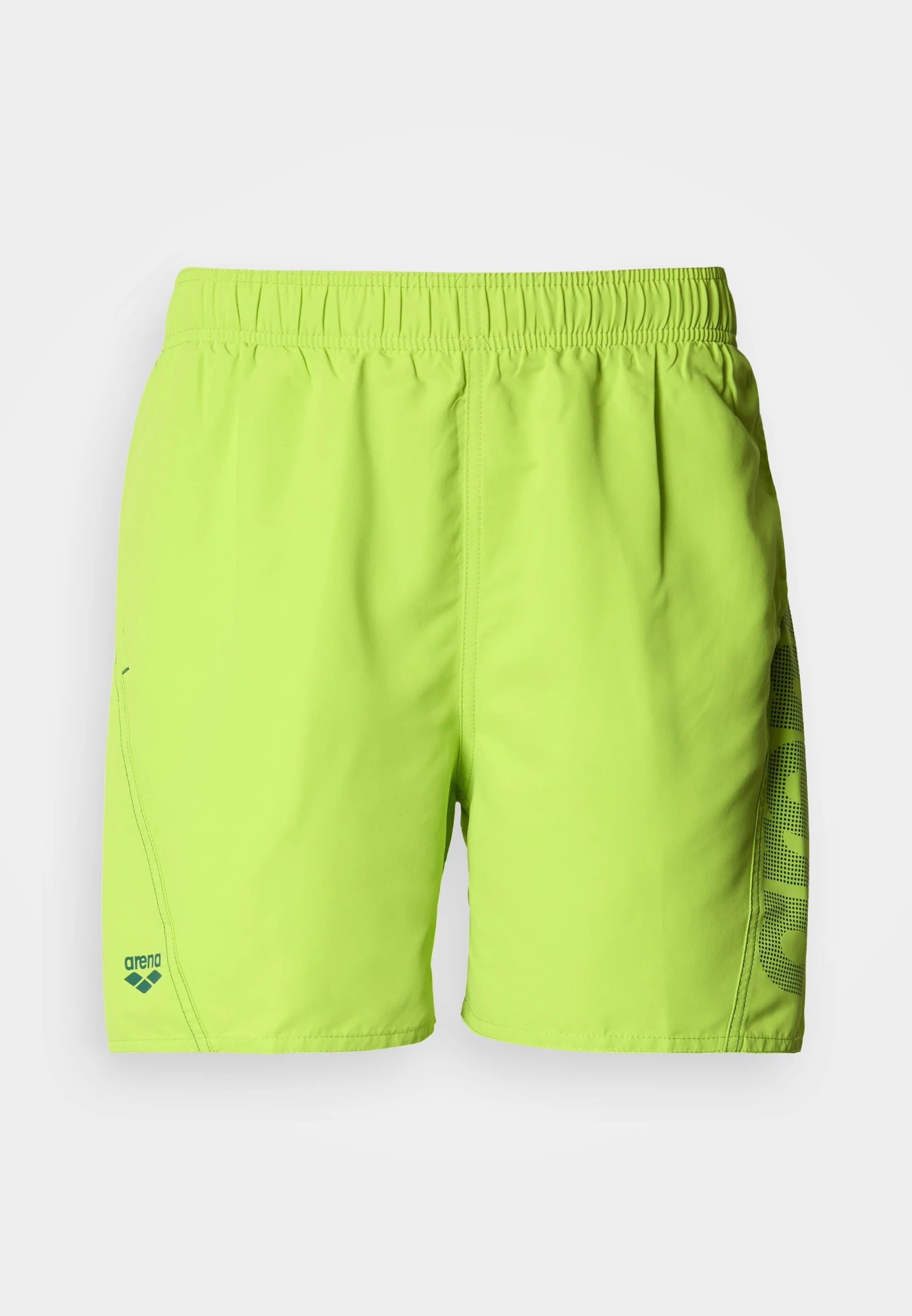 Arena Fundamentals Logo Boxer R – Artic Lime, Mangrove
