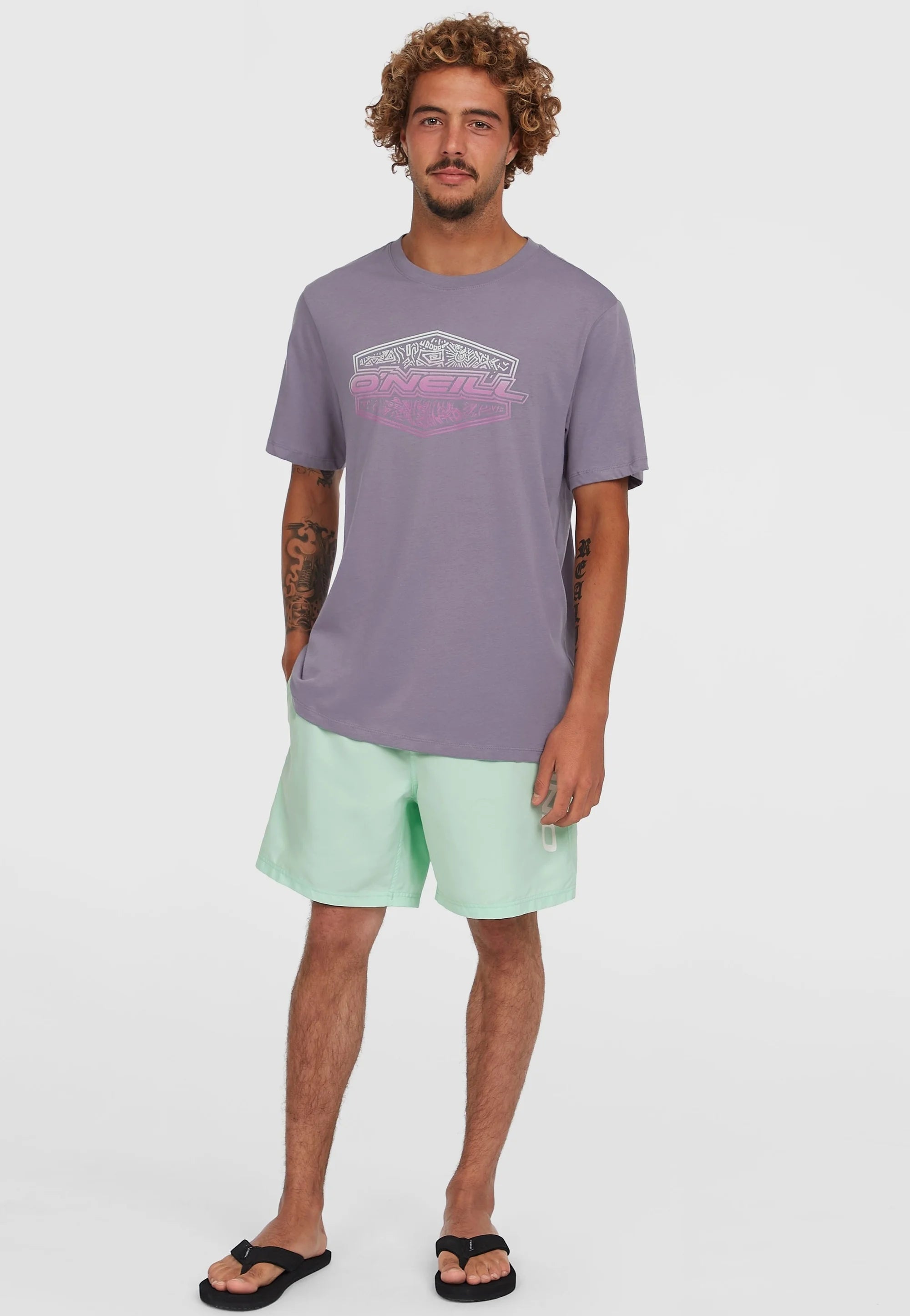 O’Neill Mildrew Mint Badeshorts – Grün