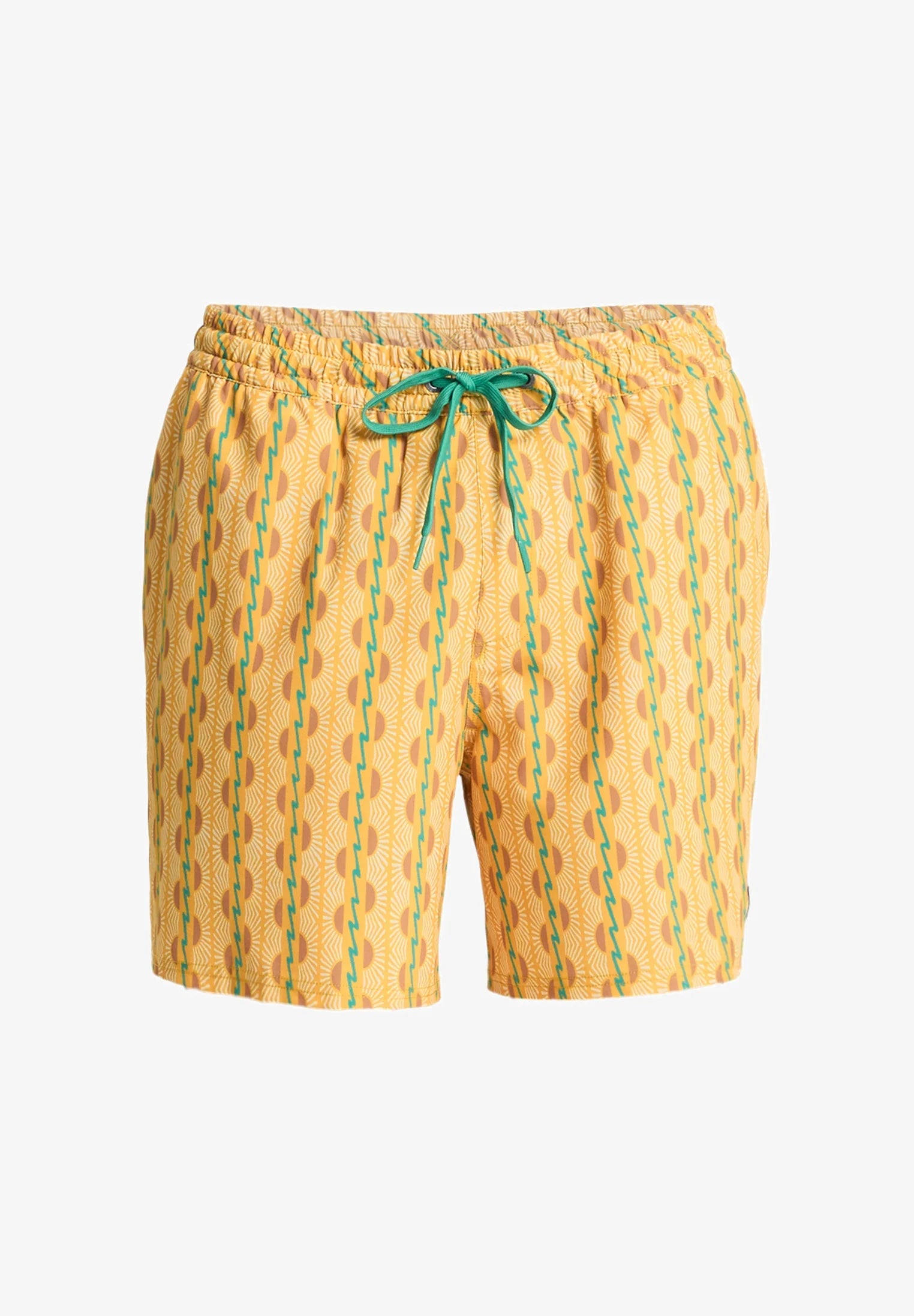 Short de bain imprimé Volley 16 Quiksilver – Jaune