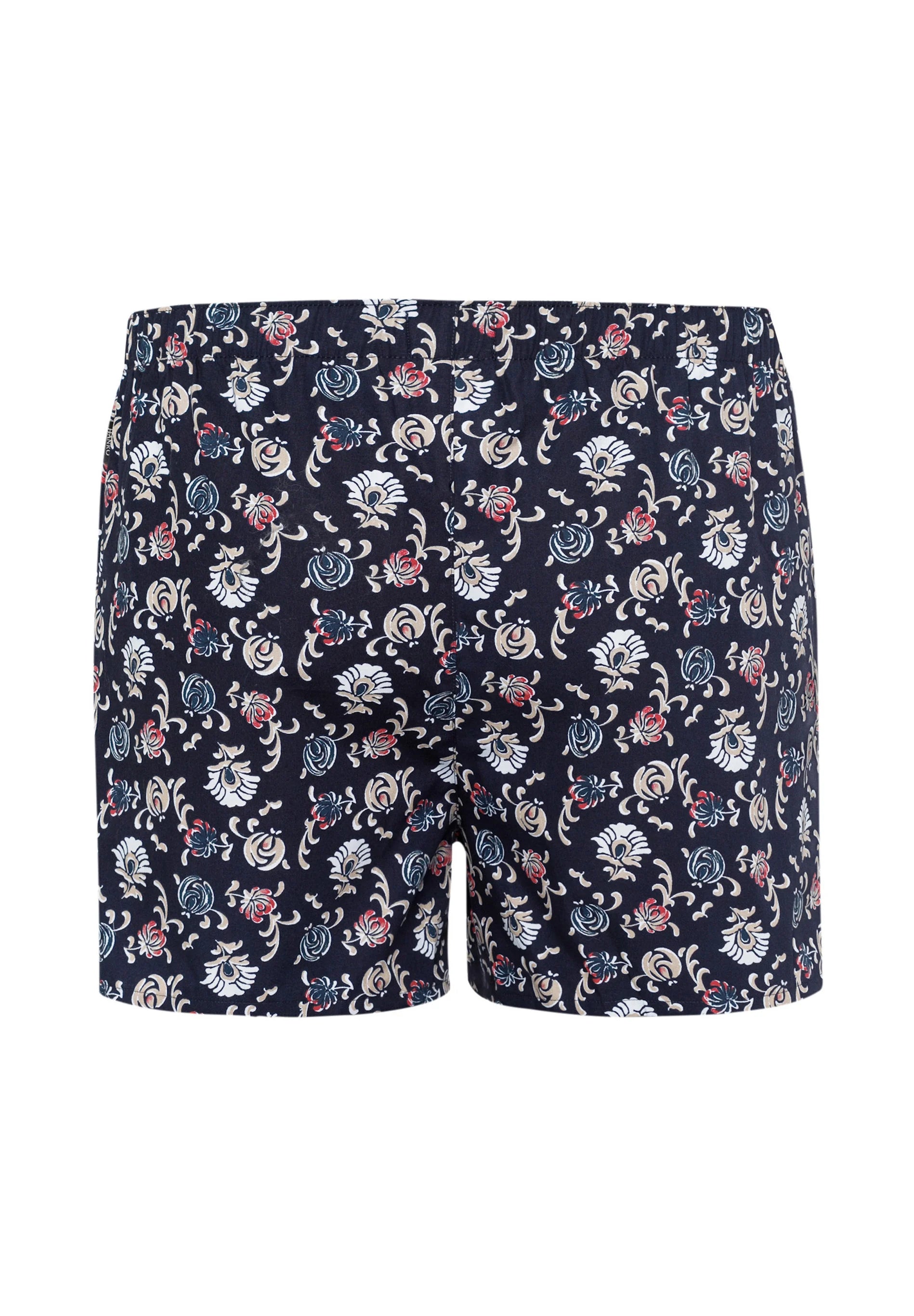 Boxer HANRO FANCY – Imprimé Botanique Marine