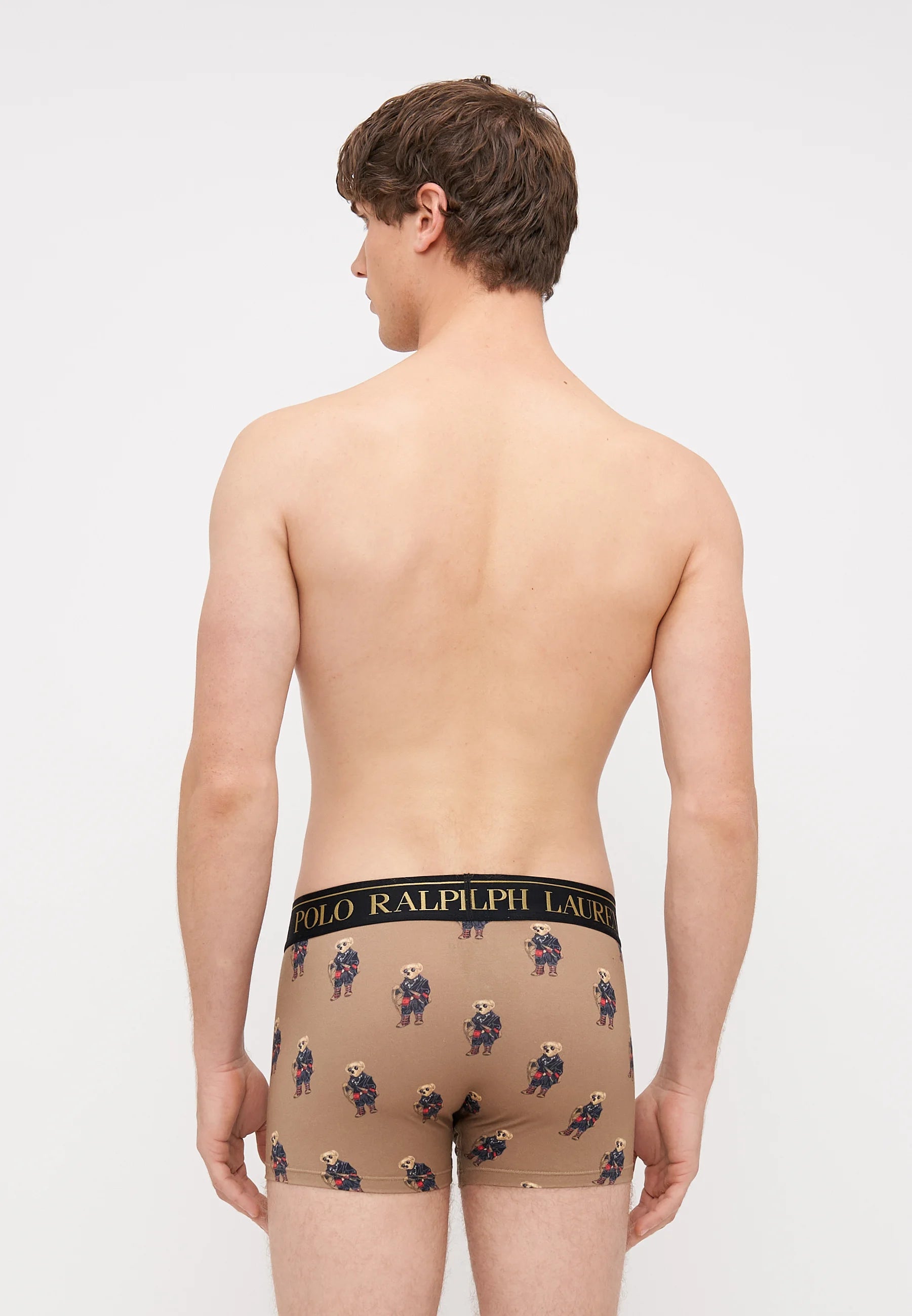 Polo Ralph Lauren Baumwoll-Stretch-Unterhosen – Low Rise – 2er-Pack – Flaschengrün, Khaki