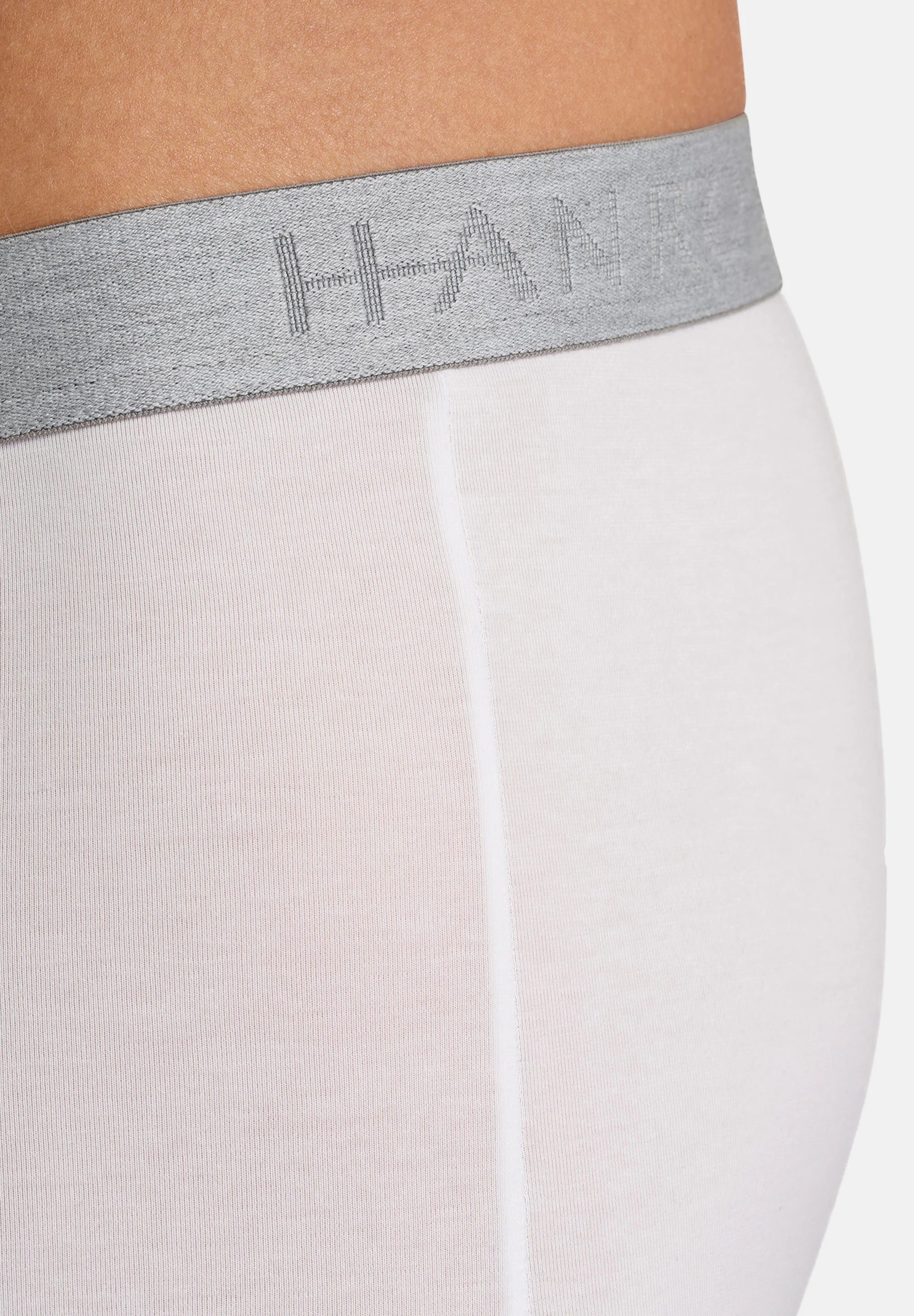 HANRO Lot de 4 boxers en coton stretch – Blanc