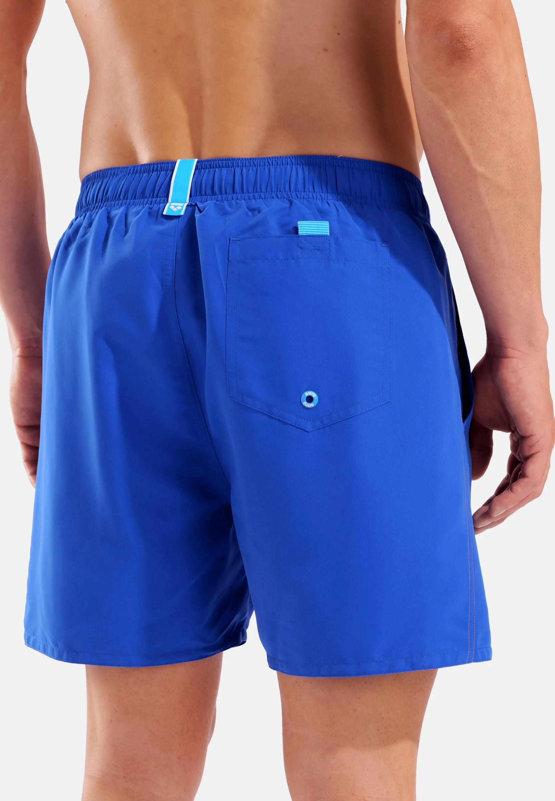 Arena Fundamentals Boxer R – Bleu fluo, Orange équipe