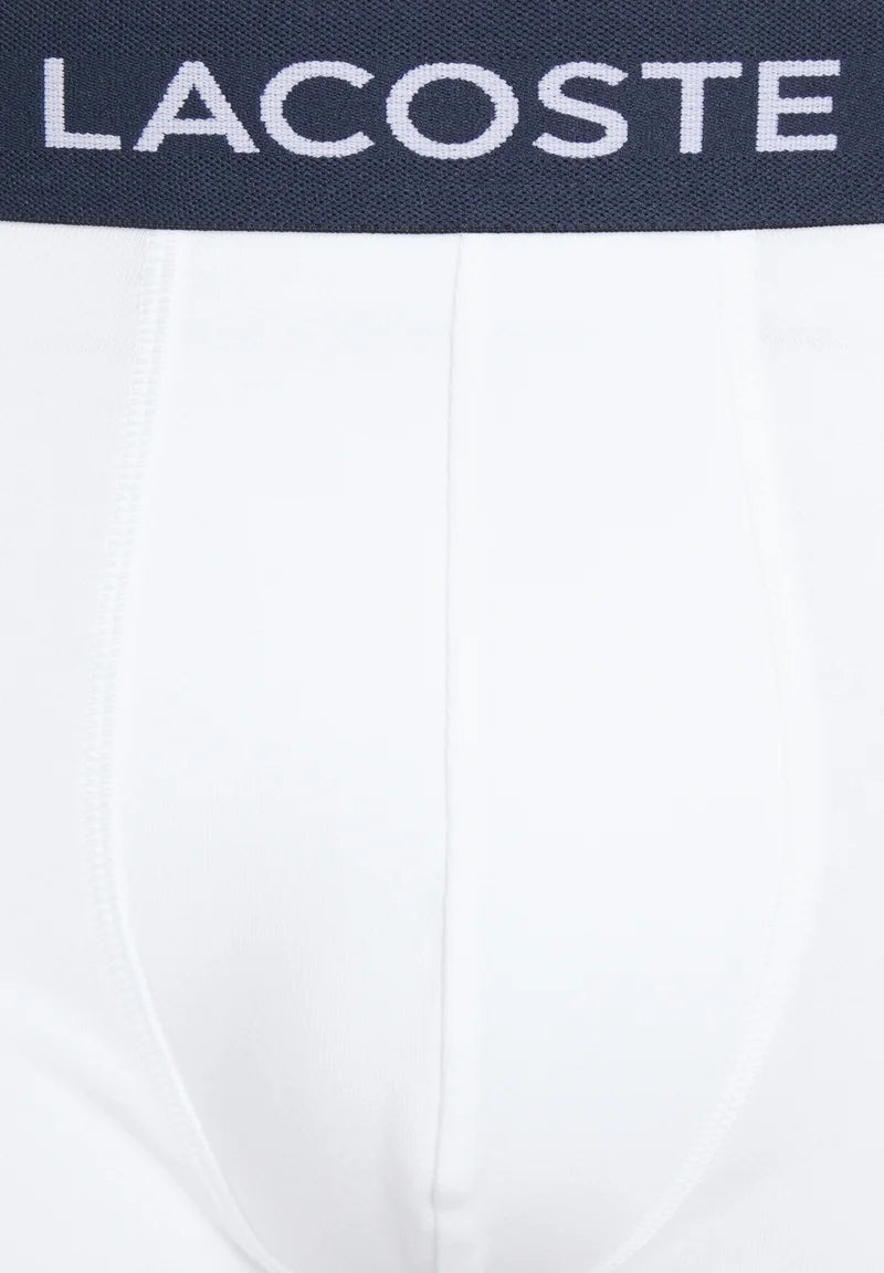 Stretch Trunks Lacoste 5 Pack – bílé