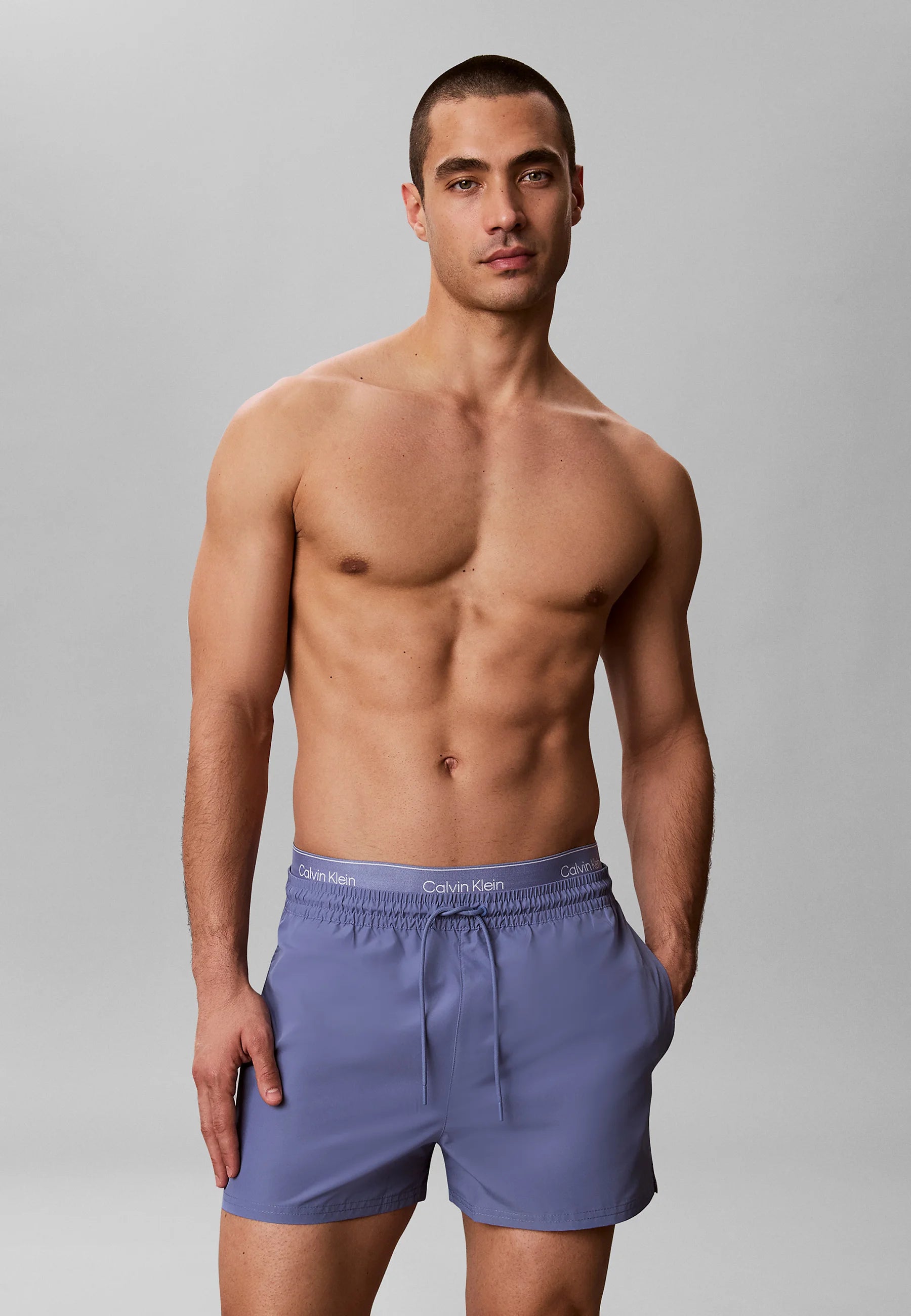 Short de bain Calvin Klein Essentials - Tulipe bleue