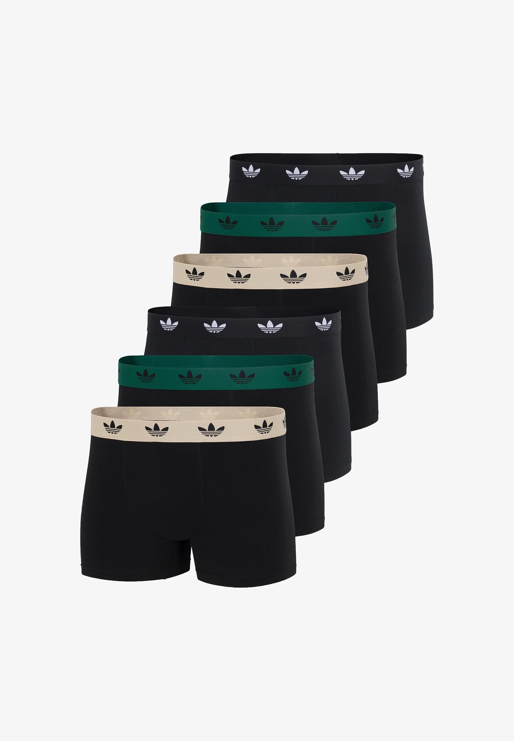 Adidas Originals 6 Pack Trunks – Black, Multicolor
