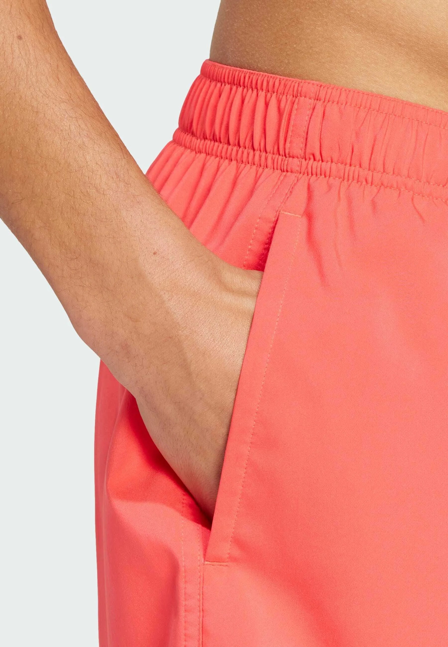 Adidas Reactive Graphic Swimming Shorts – Semi Lucid Red, White