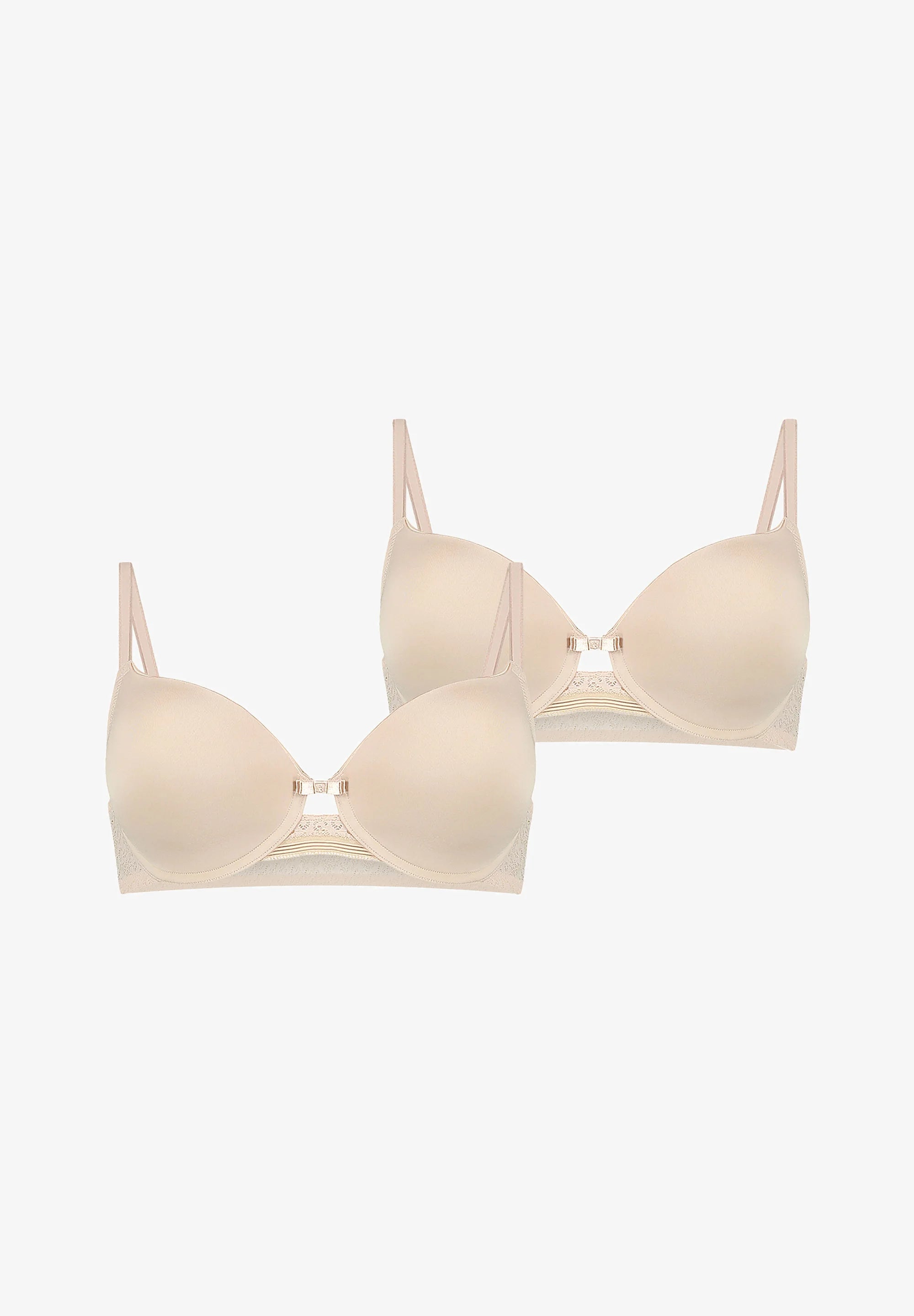 Triumph Beauty-Full Essential T-Shirt Bra – 2 Pack, Beige