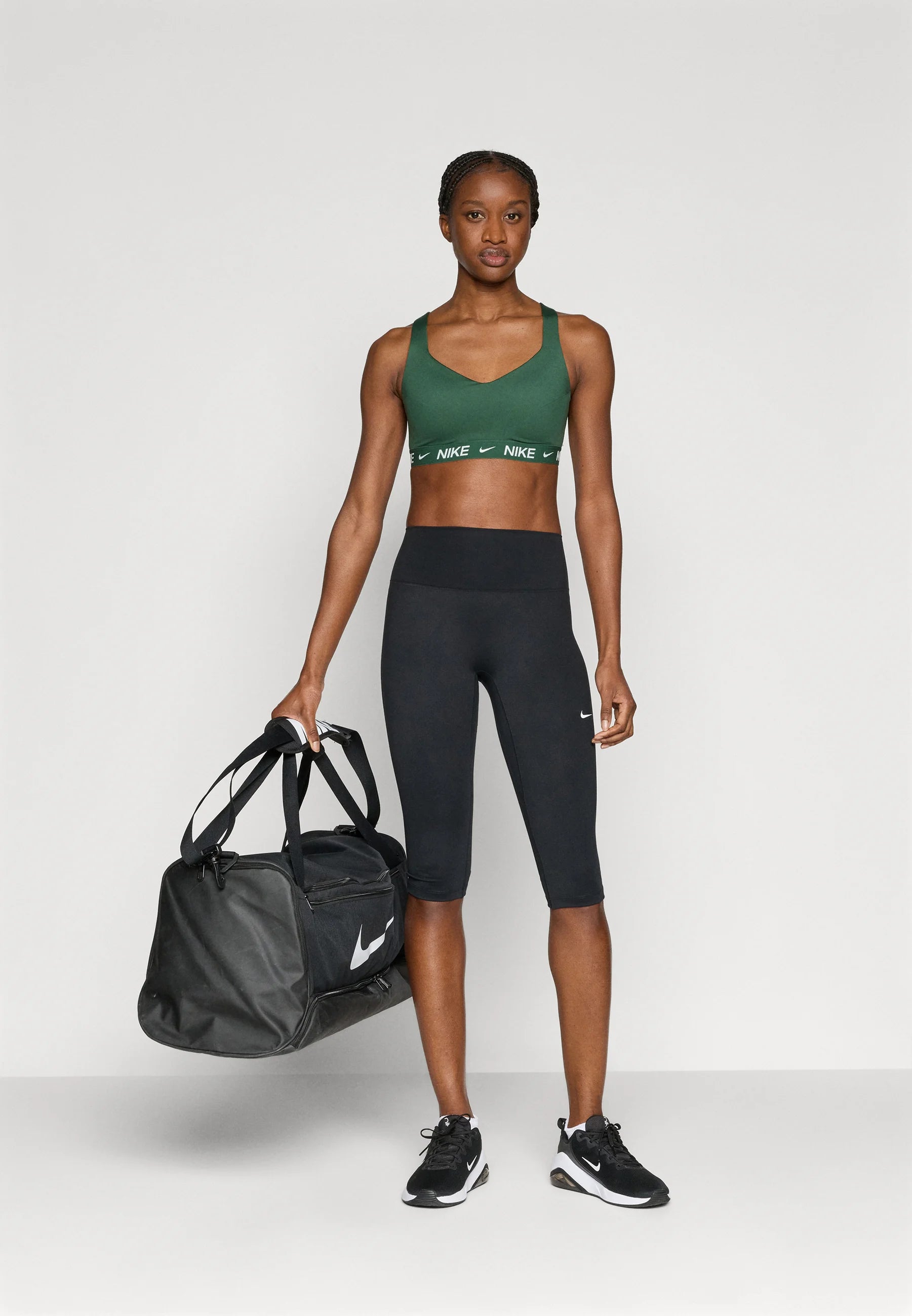 Nike Indy Medium Support Sports Bra – Green