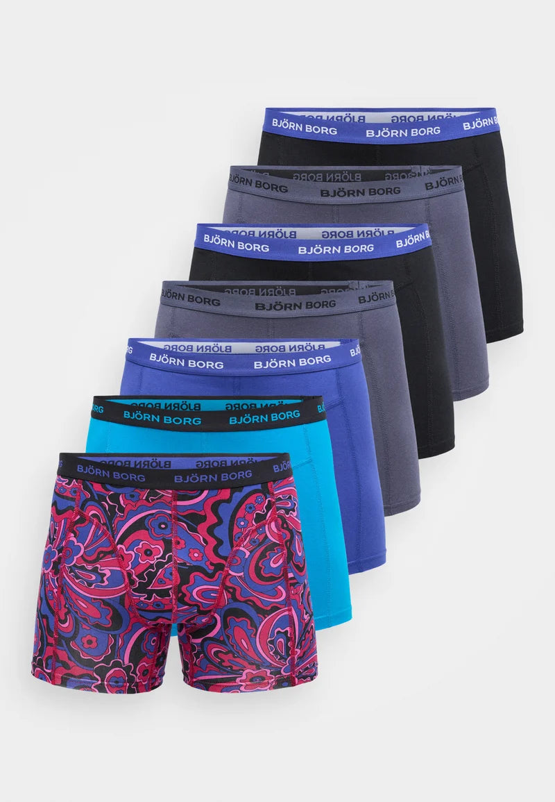 Boxerské kalhotky Björn Borg Stretch 7 Pack – více barev