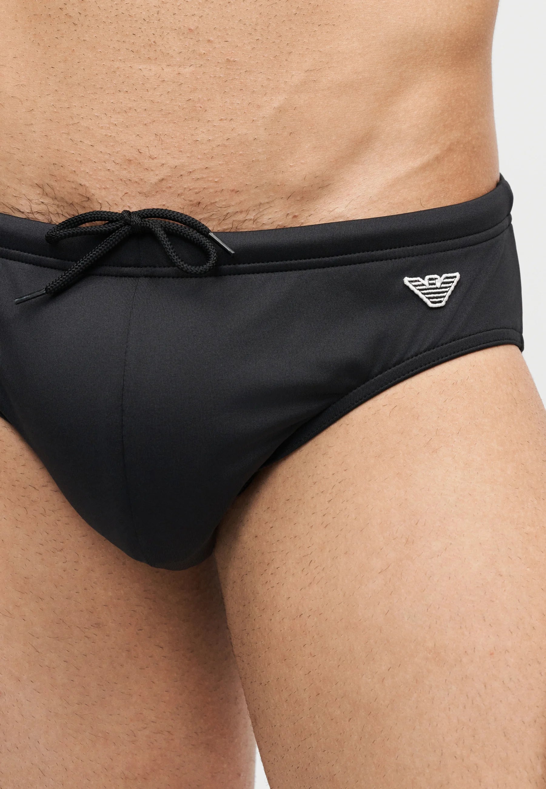 Emporio Armani EA7 Essential Slip Beachwear Badehose – Schwarz