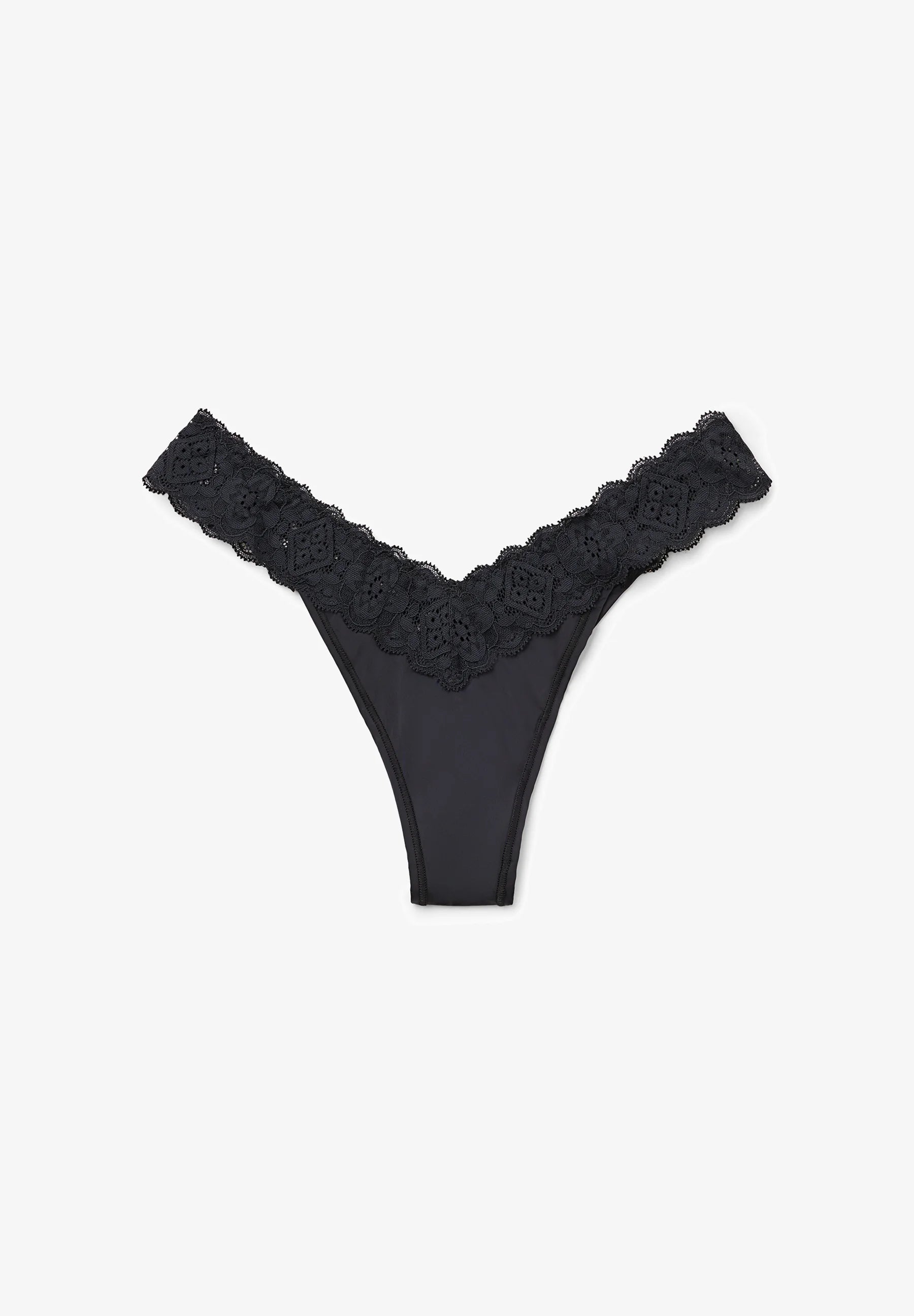 Intimissimi String Brésilien Style Années 80 – Noir