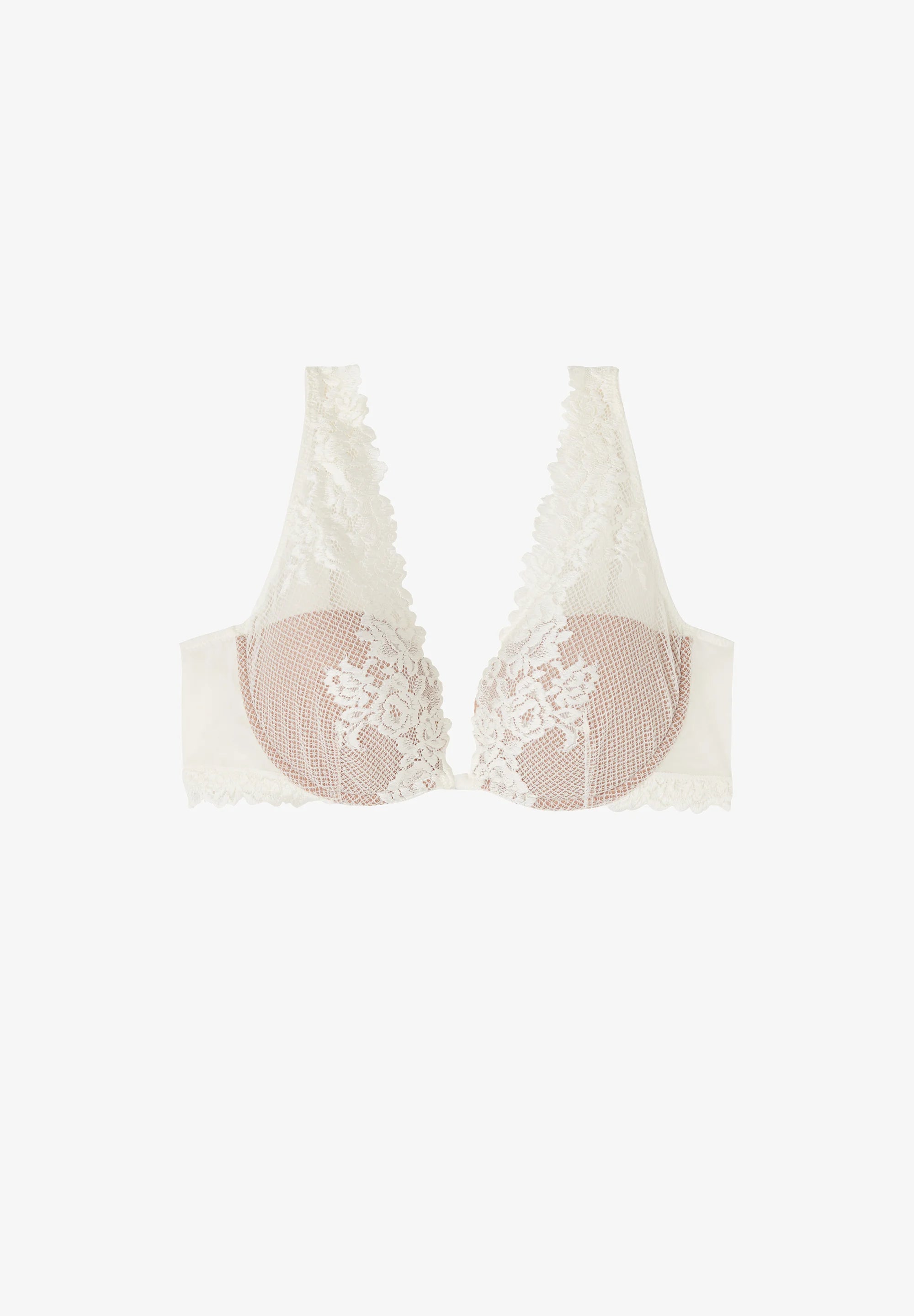 Intimissimi Elena Pretty Flower Underwire Bra – White
