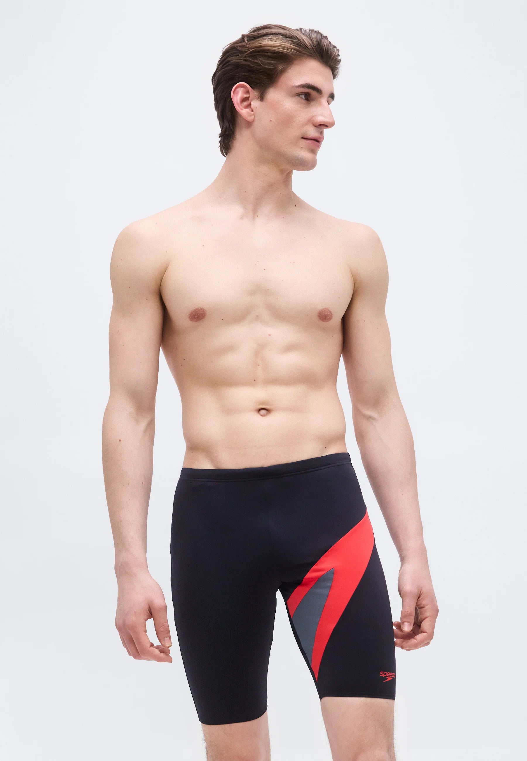 Zagłuszacz Speedo Hyperboom – antracyt, czerwony