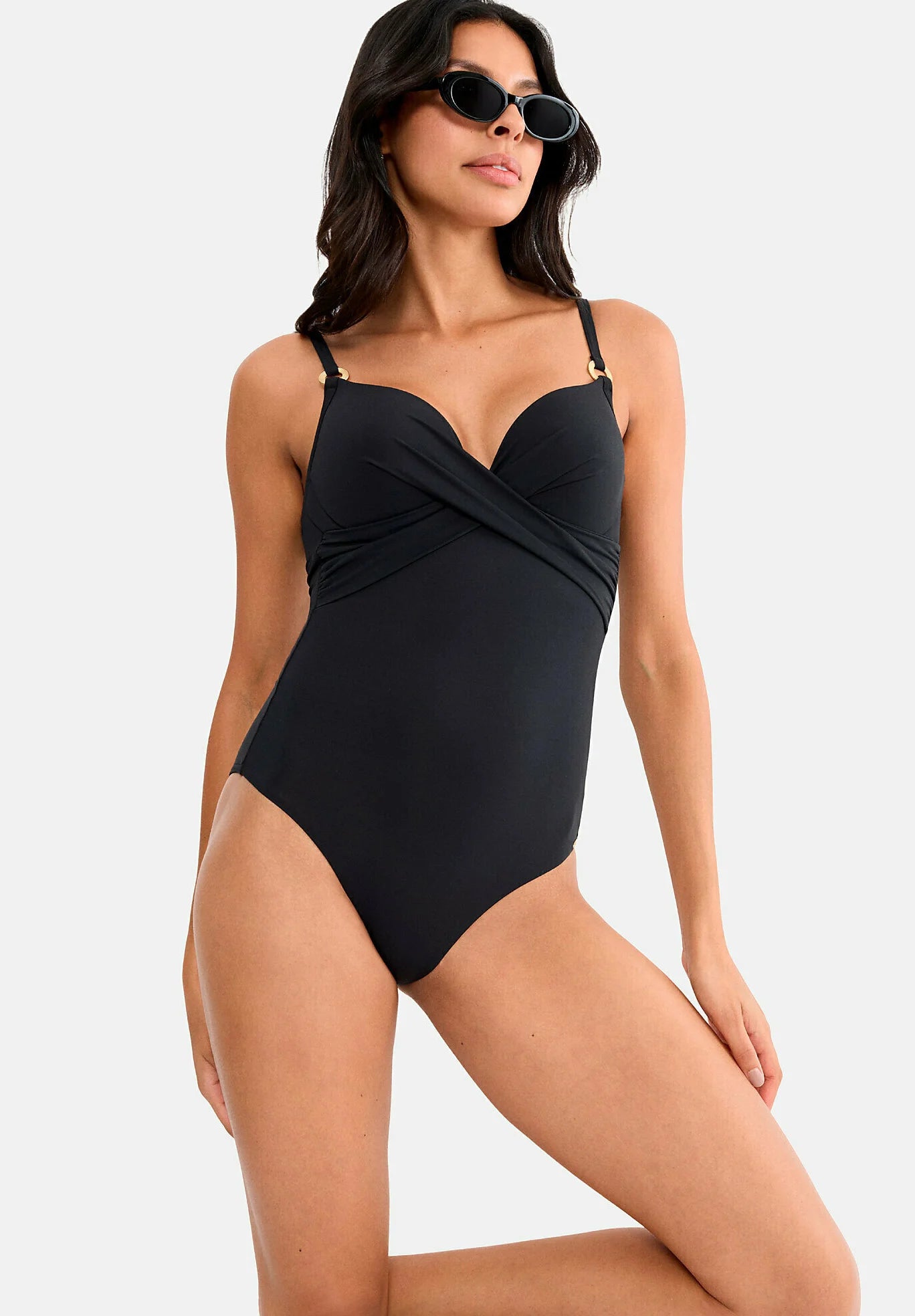 Drátěné plavky Triumph Summer Twist – černé