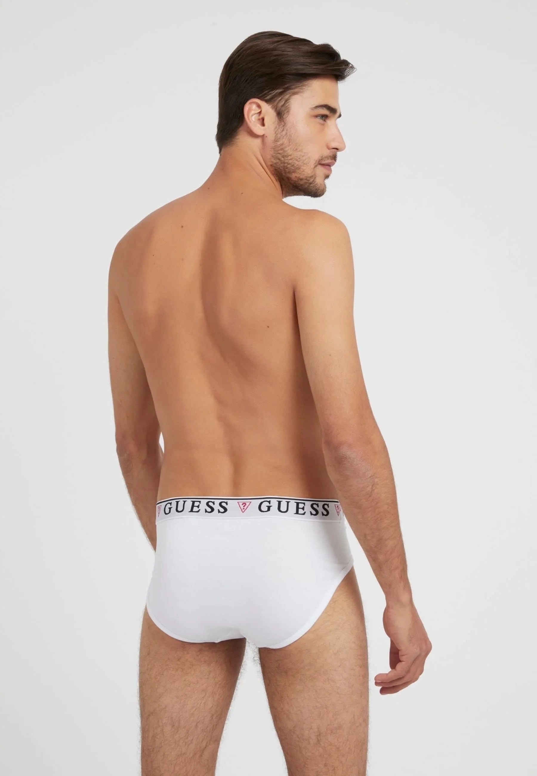 Guess Brian Hero Lot de 3 slips – Base noire multicolore