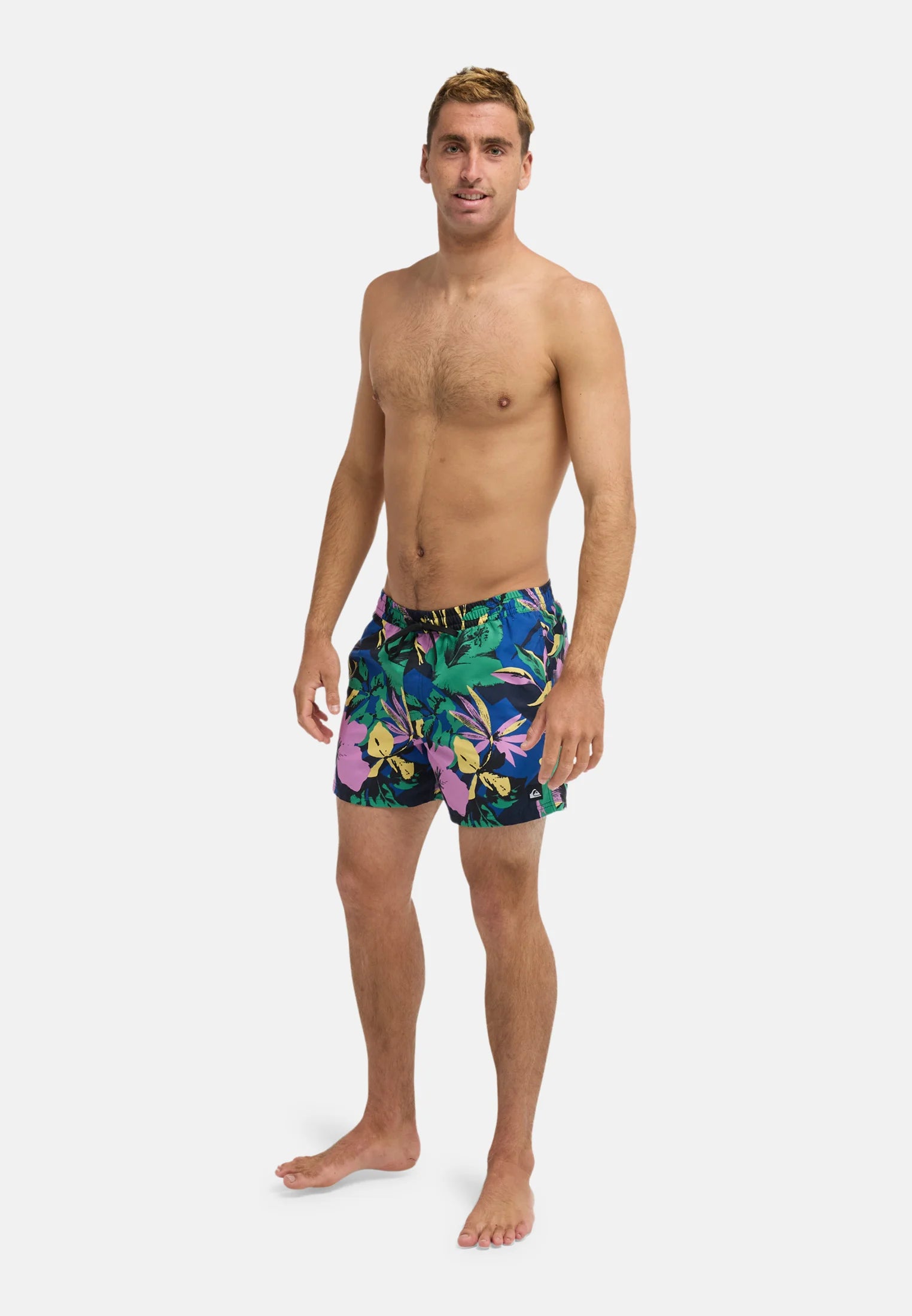 Short de bain Volley imprimé Quiksilver Everyday - Imprimé kaki