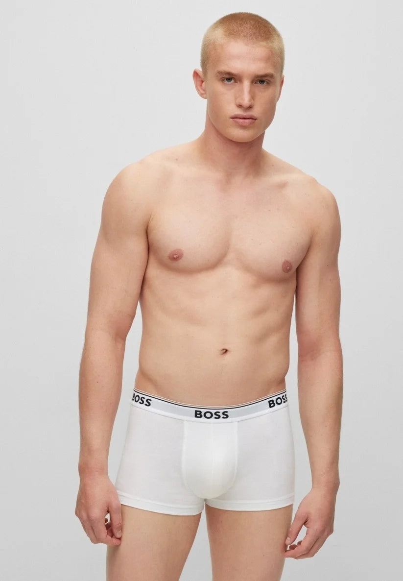 Boxerky BOSS 6P Power – bílé