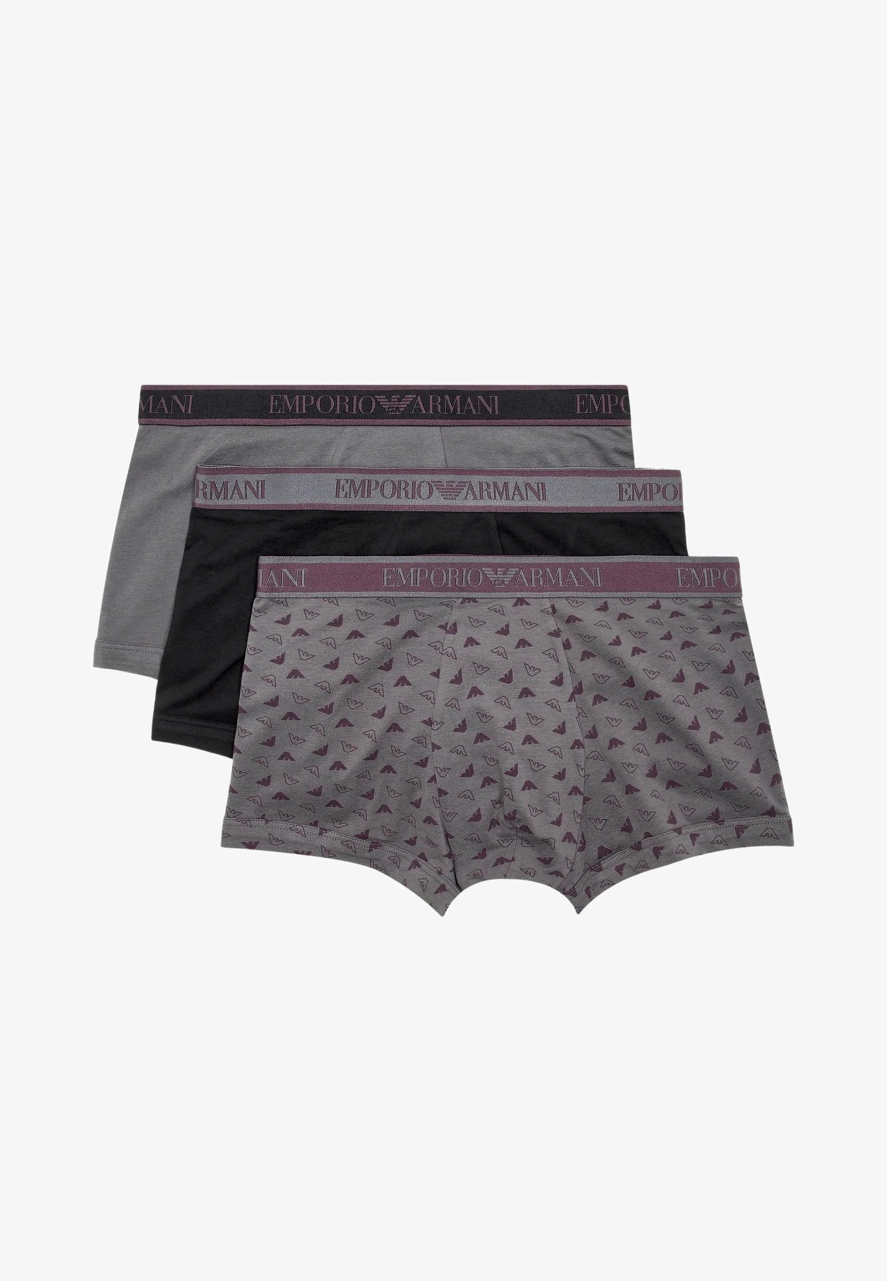 Kufry Emporio Armani – šedé