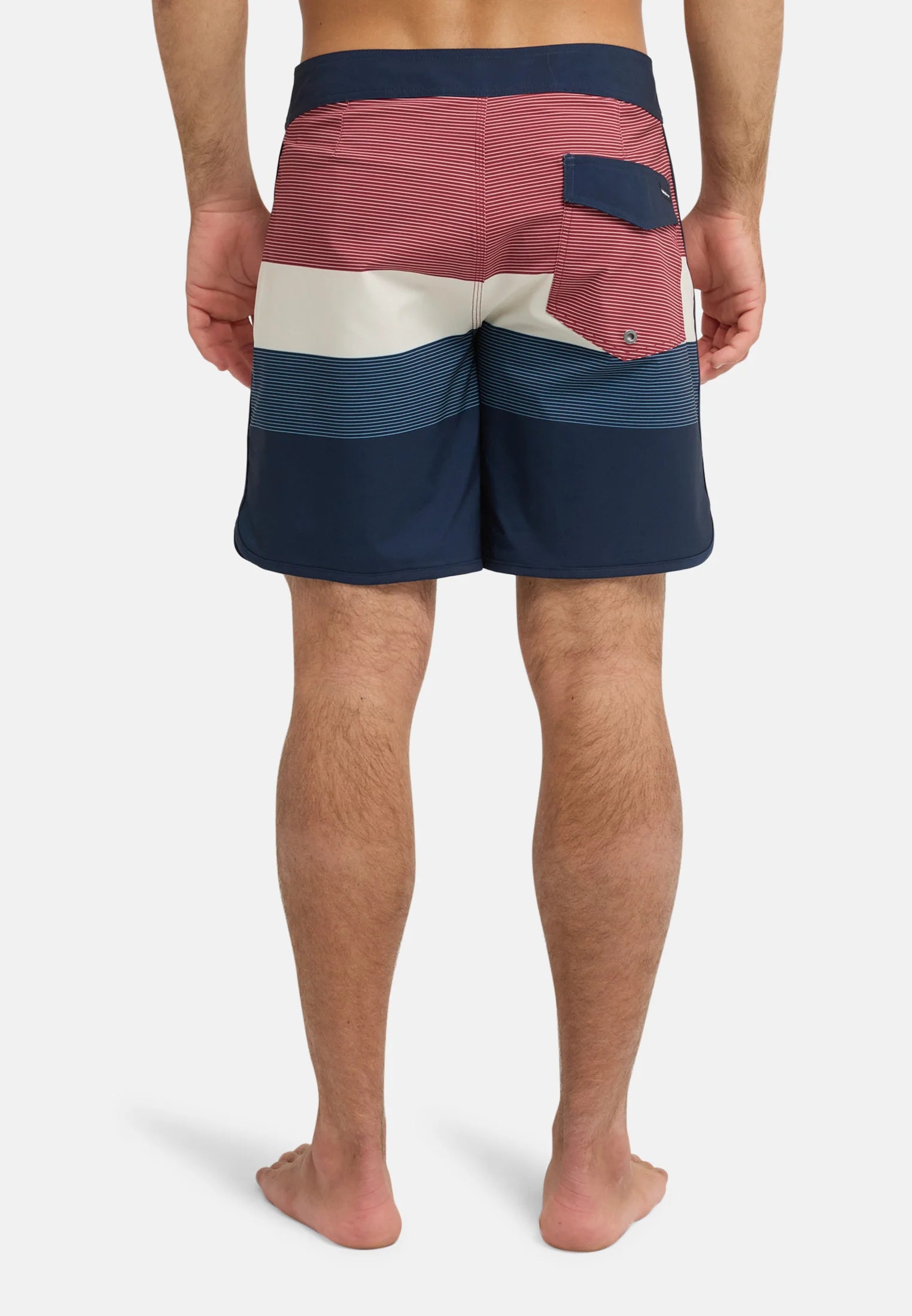Quiksilver Surf Scallop 18 Swim Shorts – Dark Navy Tijuana