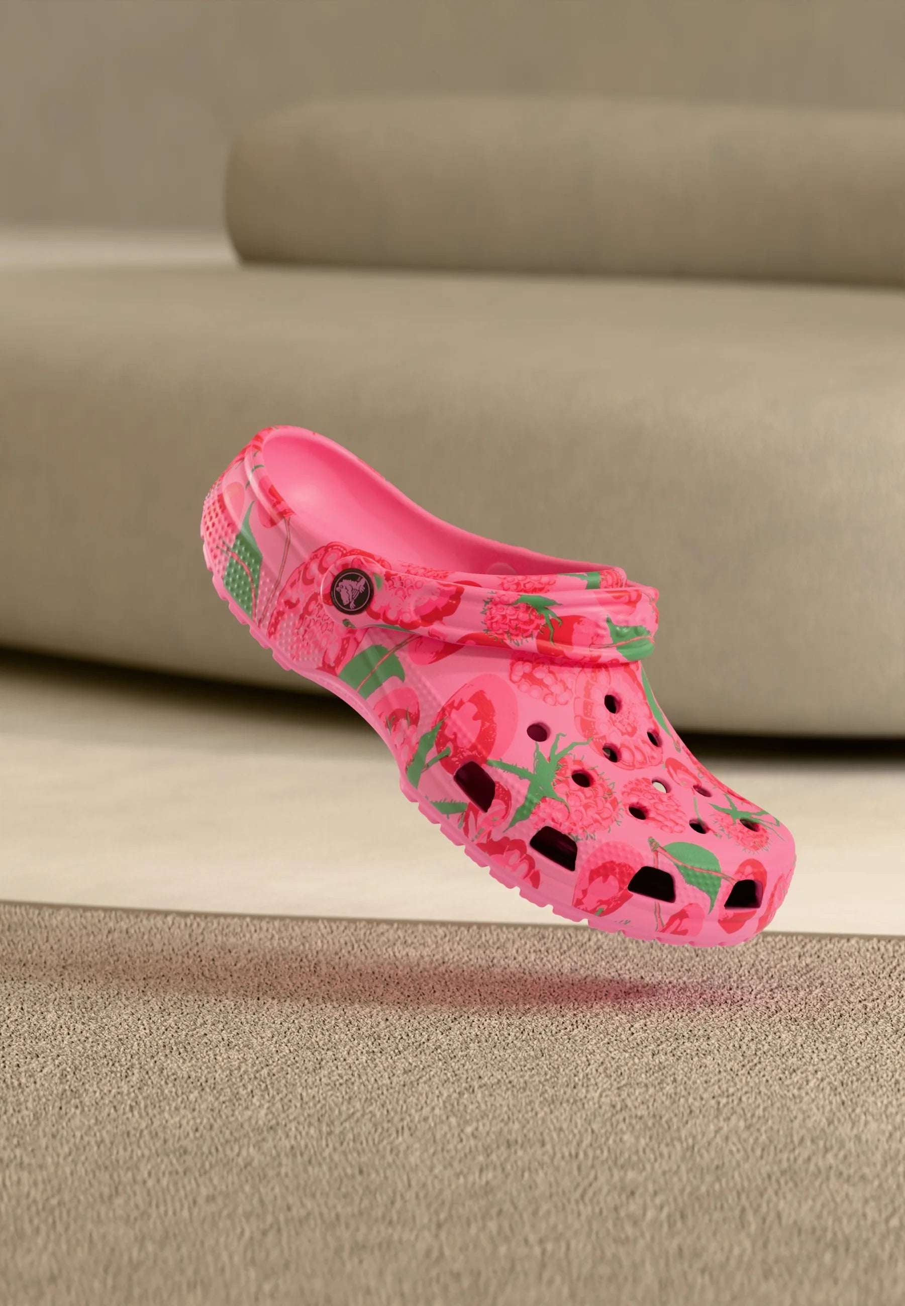 Crocs Classic Summer Fruit Unisex Mules – Pink Lemonade