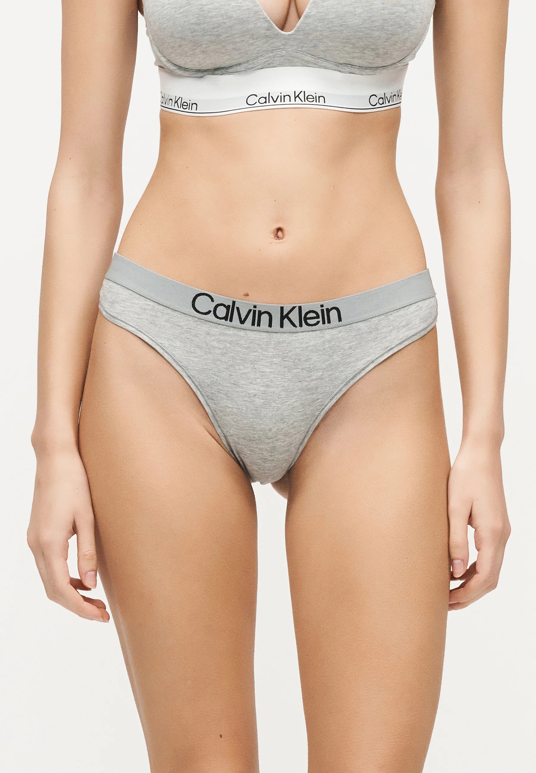 Calvin Klein Extra Soft 5-Pack Thongs – Black, Grey, Dusty Cedar, Antarctic Blue