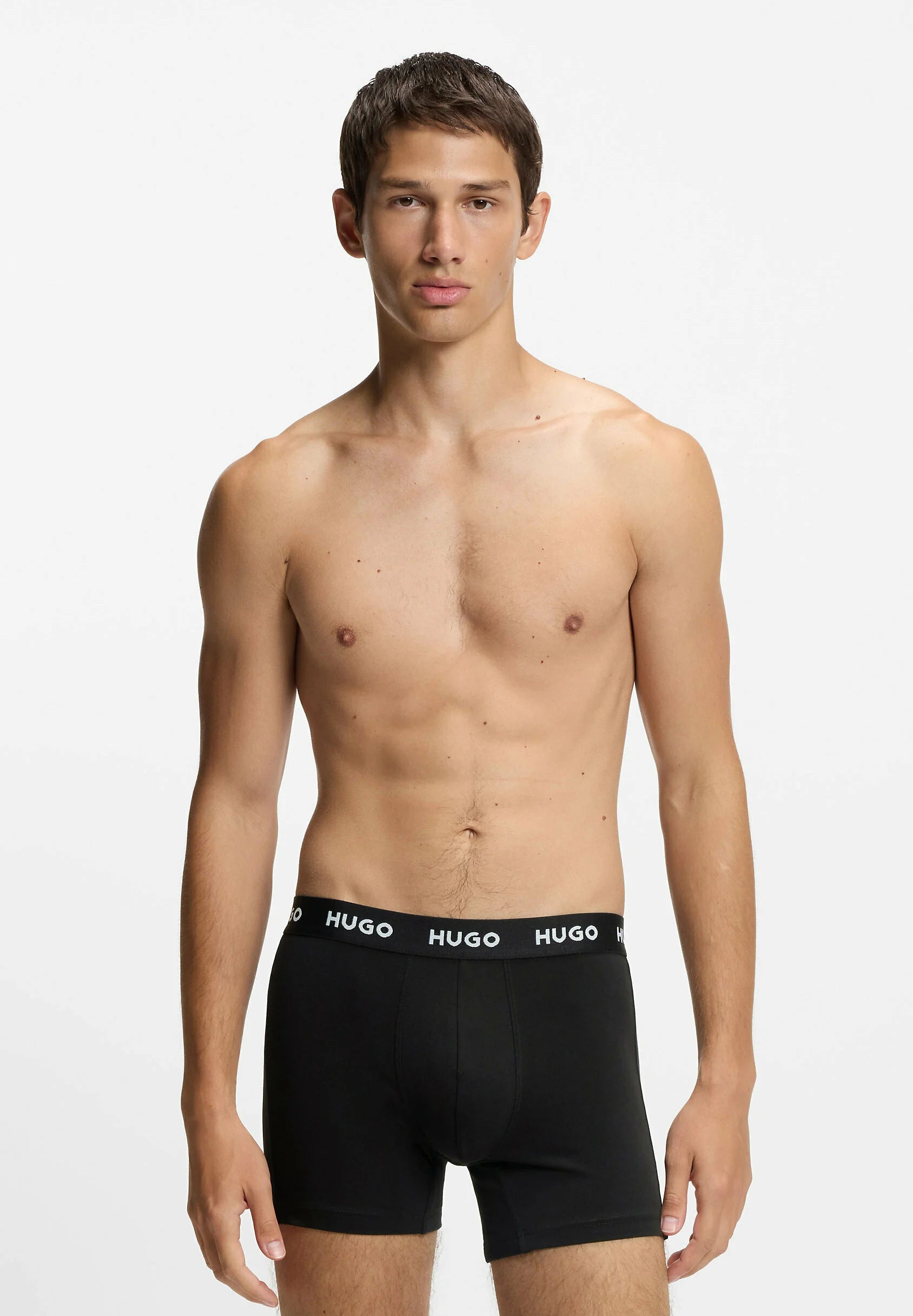 HUGO Triplet Pack Trunks – Gemustert Dreizehn