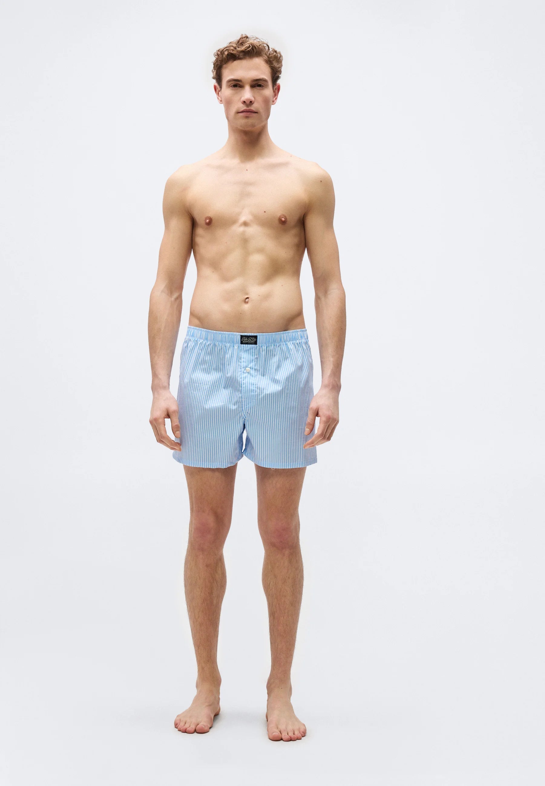 Polo Ralph Lauren Baumwoll-Boxershorts – Einzelpack – Blau