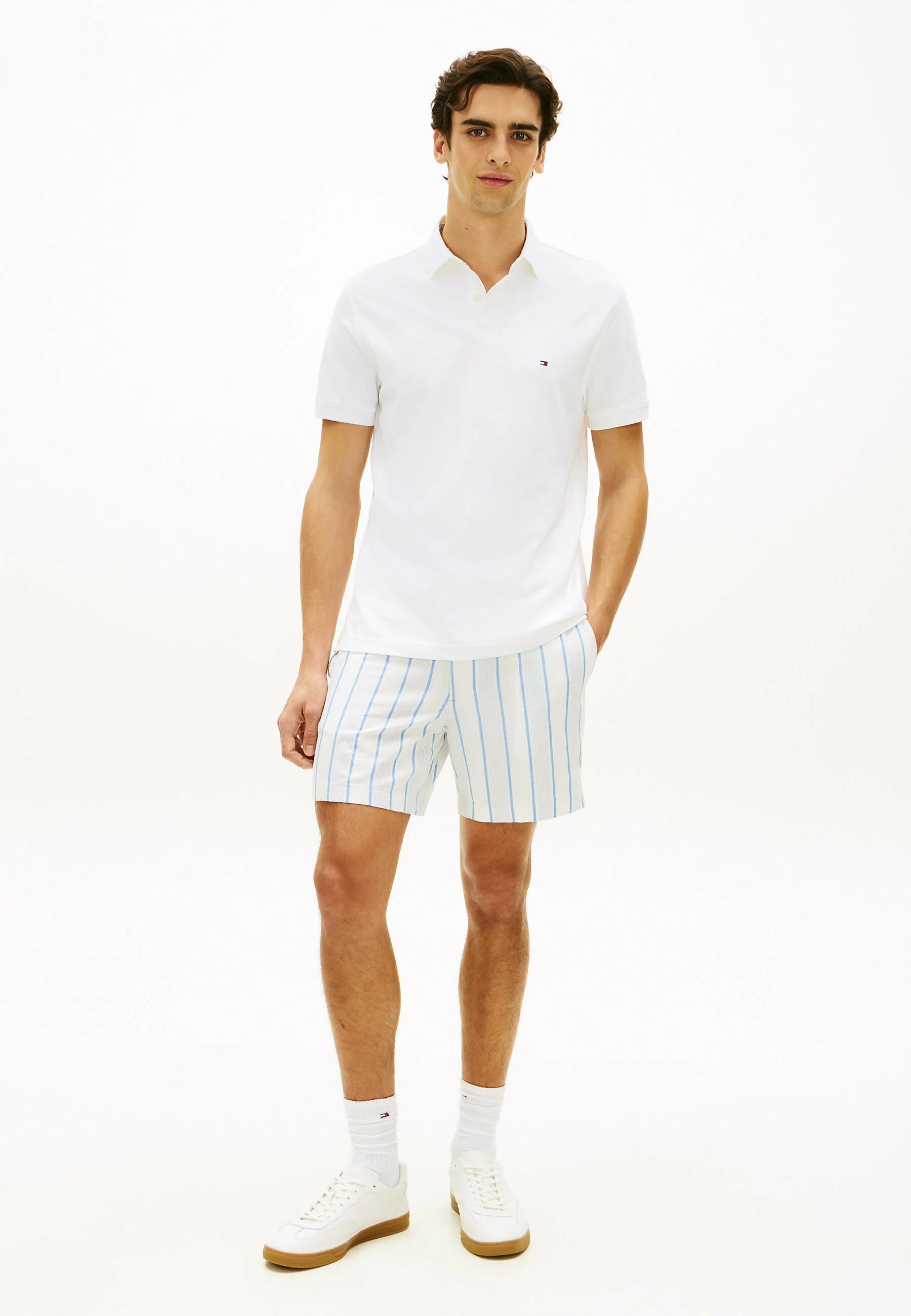 Short de bain Tommy Hilfiger Dobby – Keepsake Blue, Blue Spell