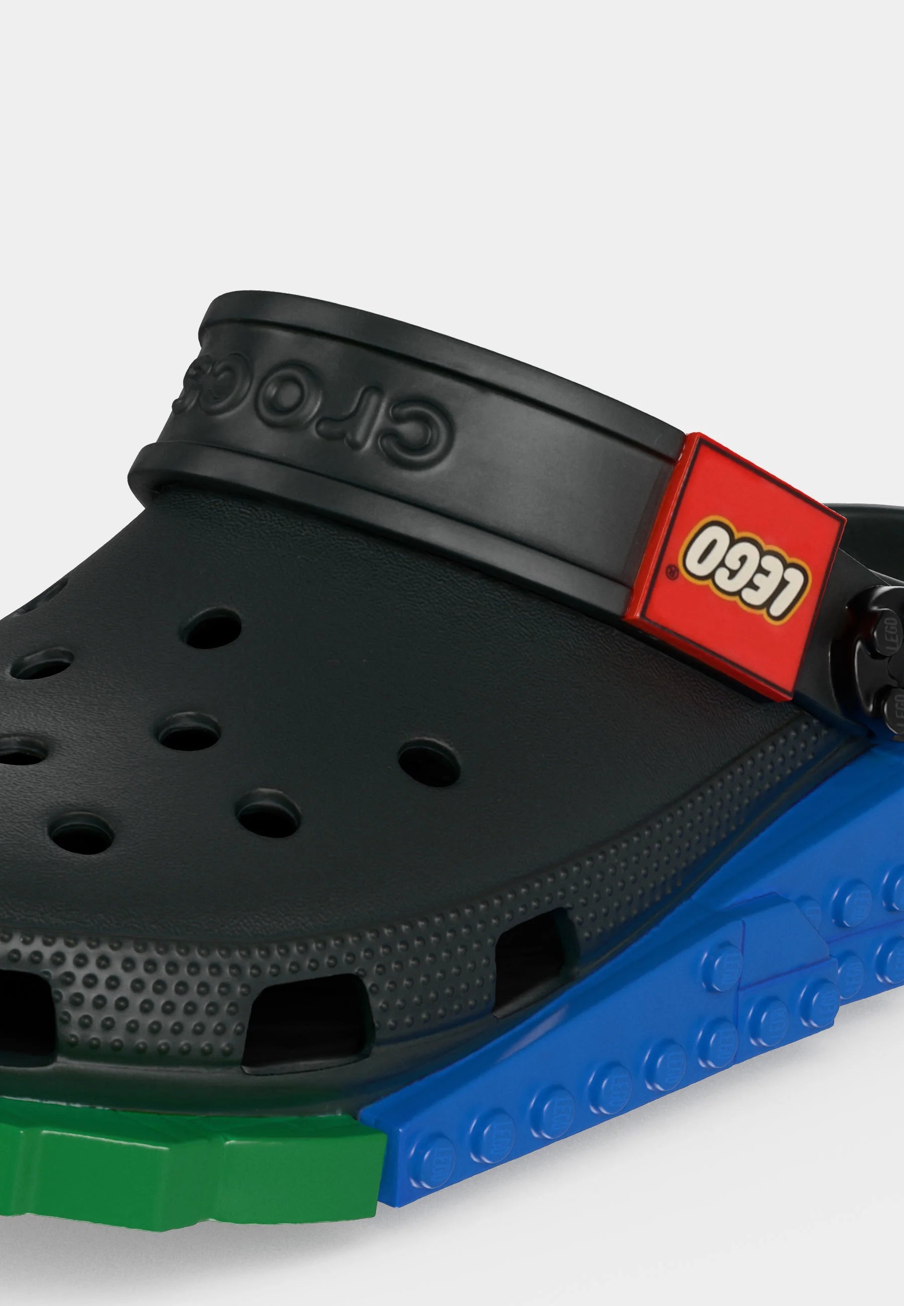 Crocs 4LW System Unisex-Pantoletten – Schwarz