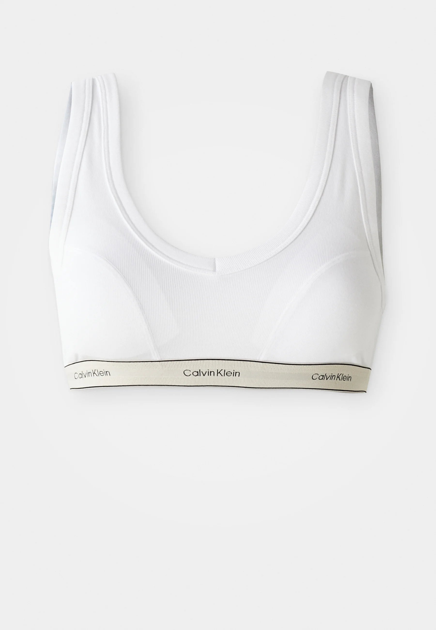 Calvin Klein Heritage T-Shirt-BH – Weiß