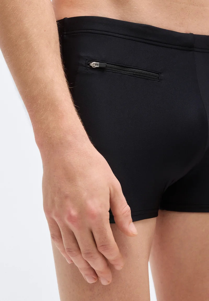 Arena Men’s Zip Swim Short – Black