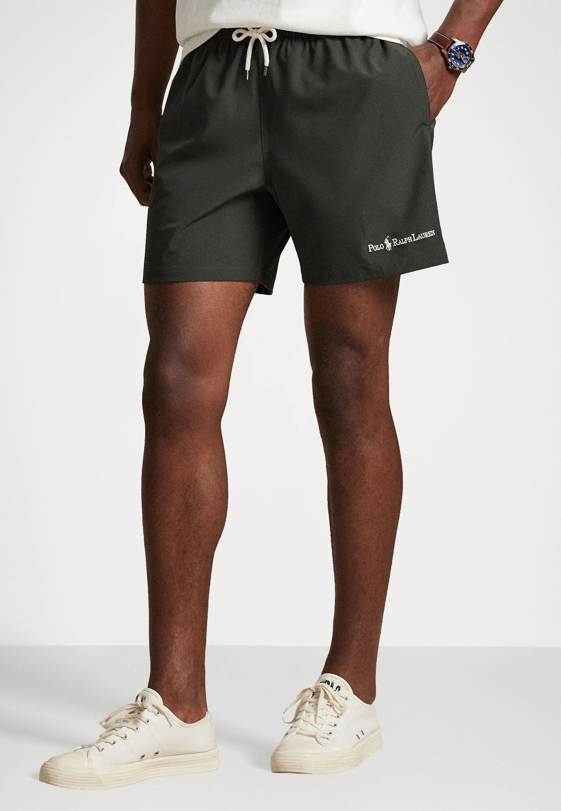 Polo Ralph Lauren Traveler Classic 14.6 cm Swim Shorts – Deep Grey