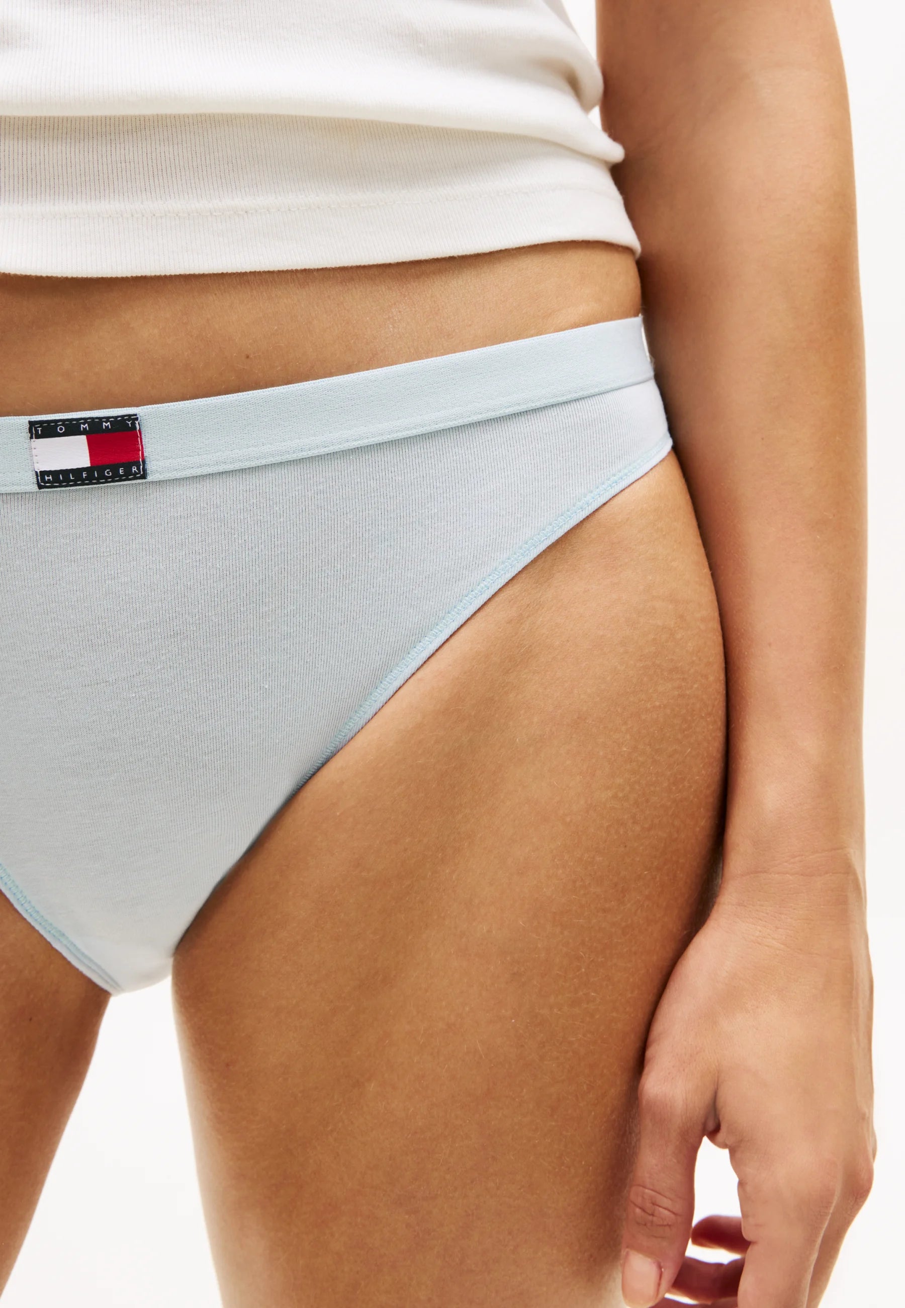 Tommy Hilfiger Heritage Briefs – 3 Pack, Classic Pink, Keepsake Blue, White