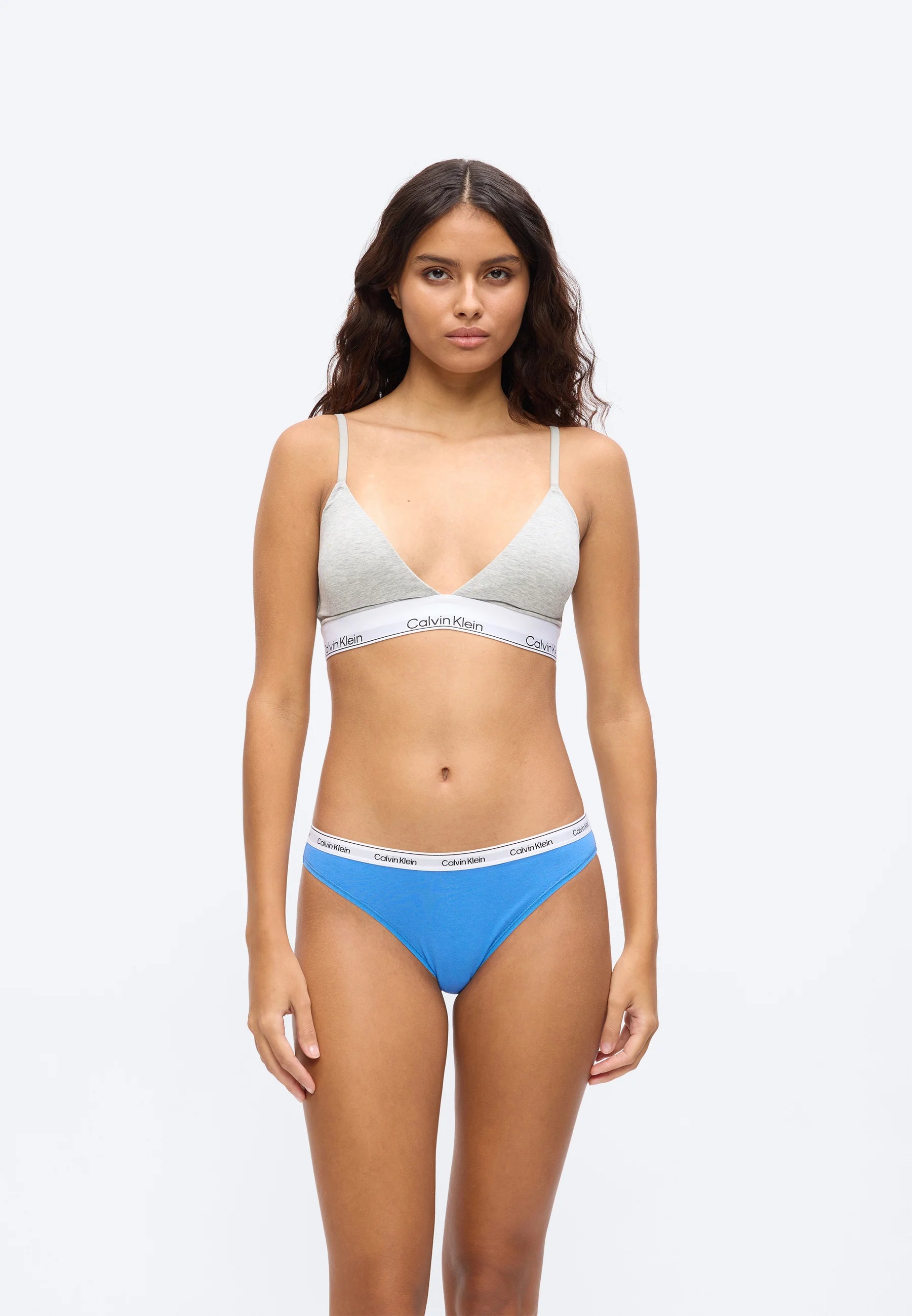 Calvin Klein Icon Logo Slip - Lot de 5, Vert Mardi Gras, Relay Gold, Doré