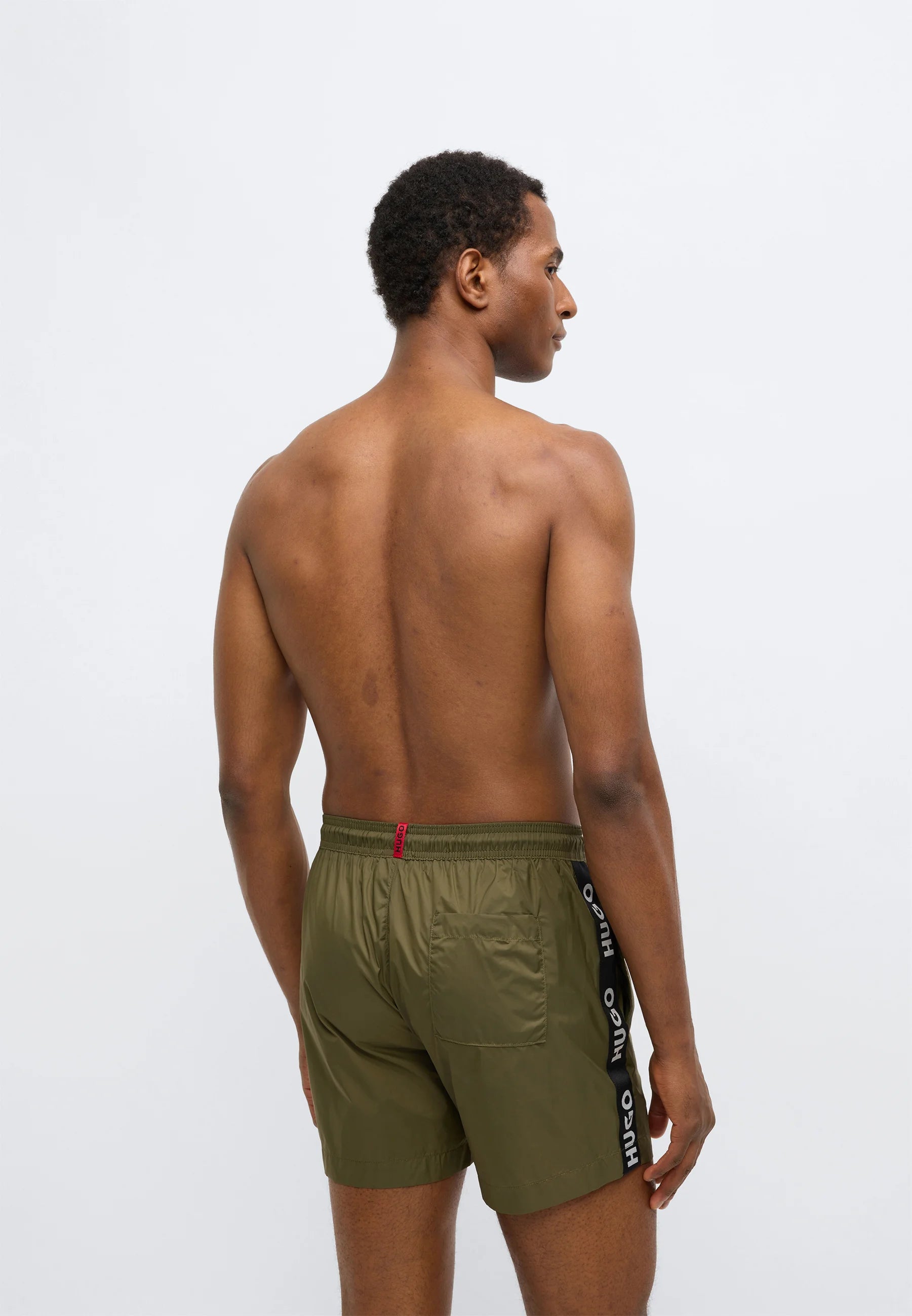 Short de bain HUGO Fab – Vert foncé