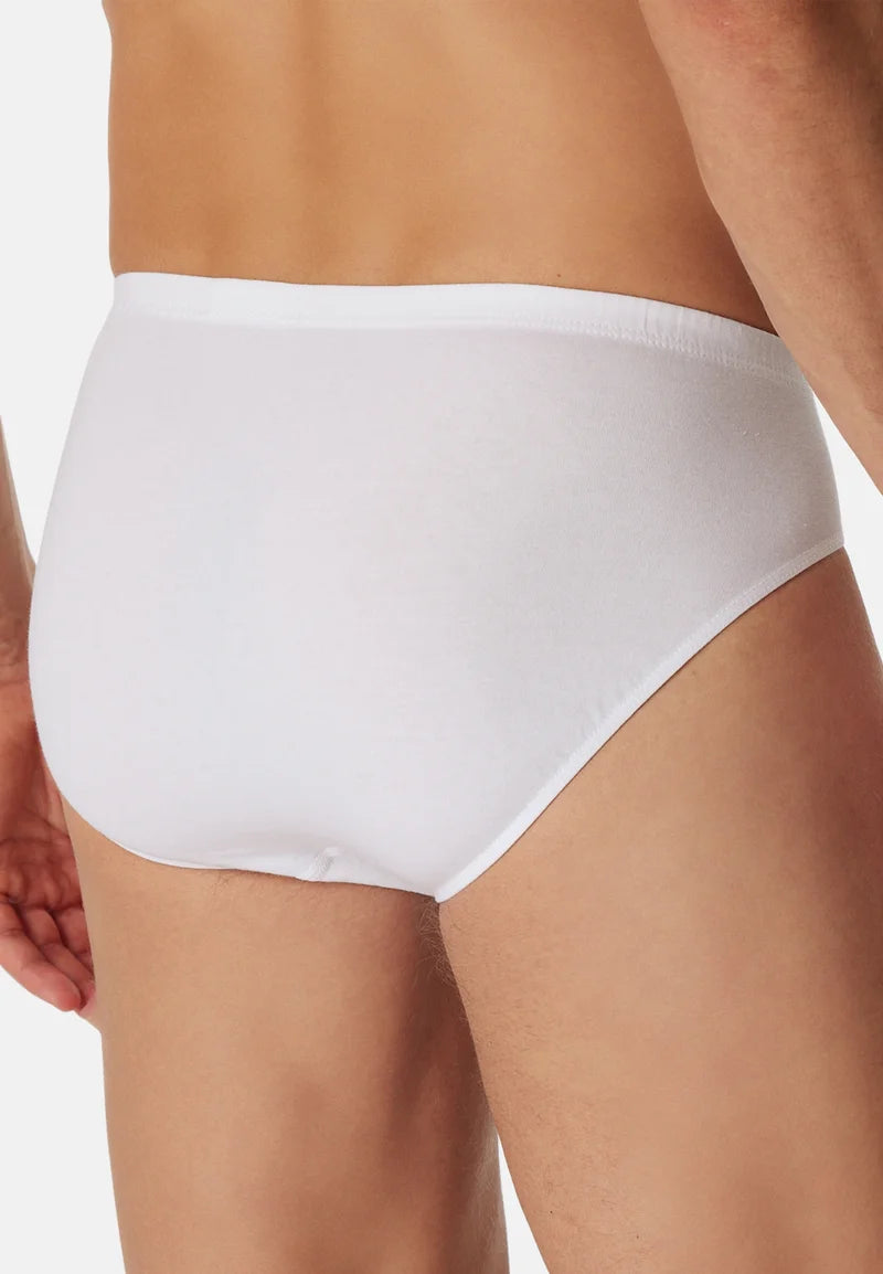 Schiesser Cotton Stretch Briefs 9 Pack – Black, Blue, White
