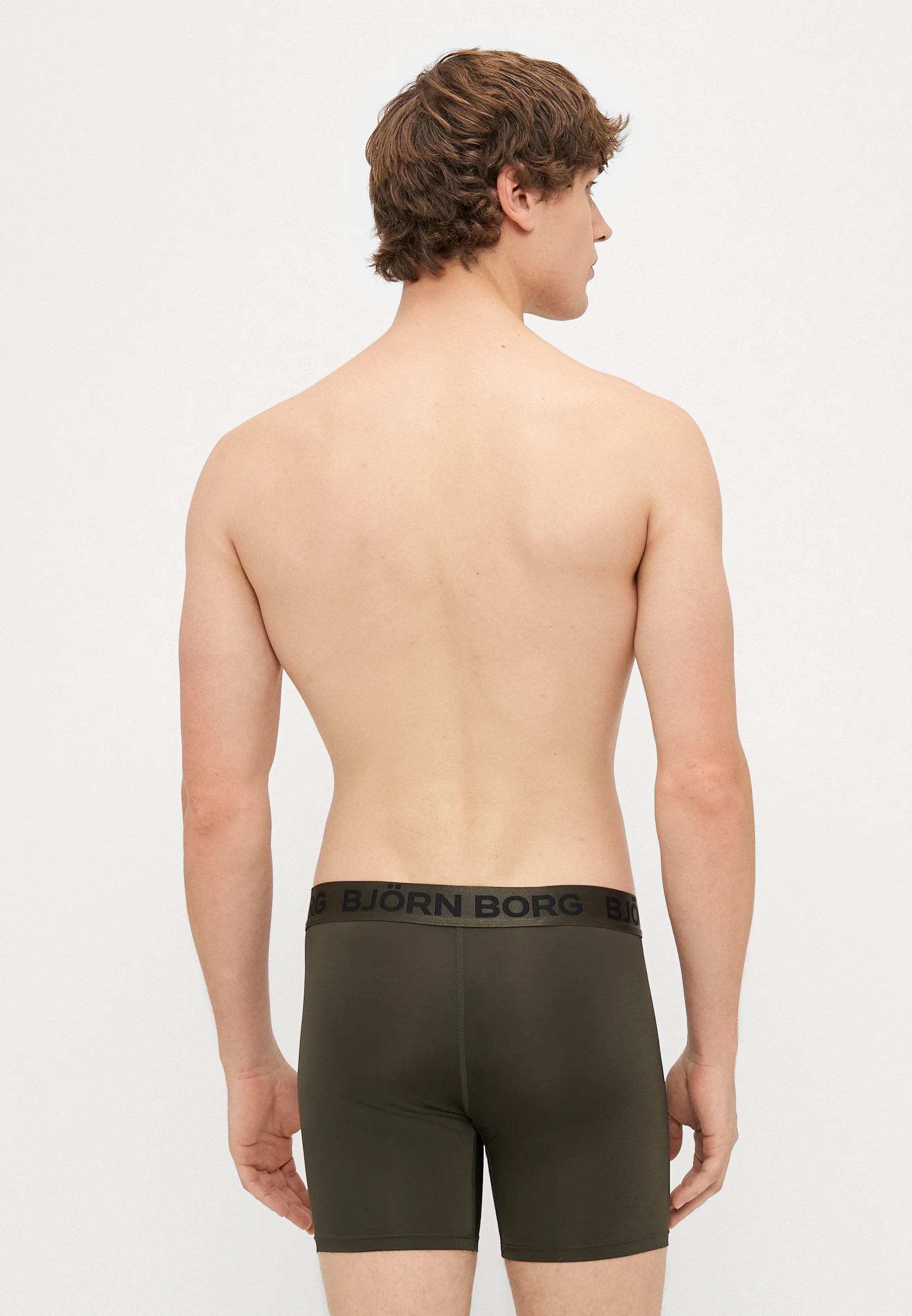Björn Borg Sports 5 Pack Boxer Briefs – Pink, Blue, Black, Olive