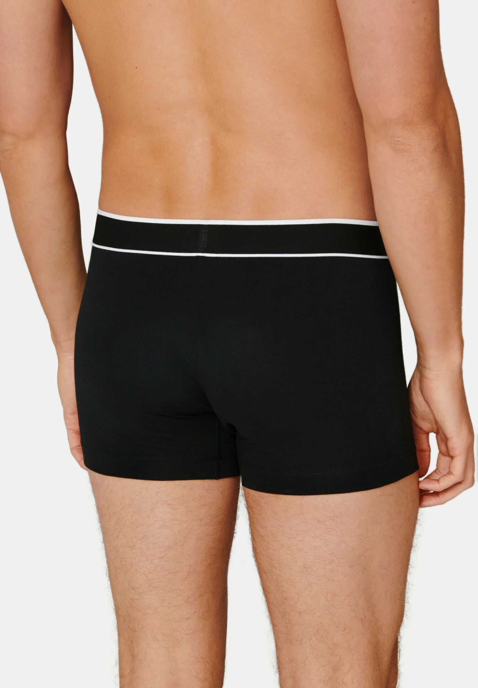 Lot de 6 boxers Schiesser Essential en coton – Noir