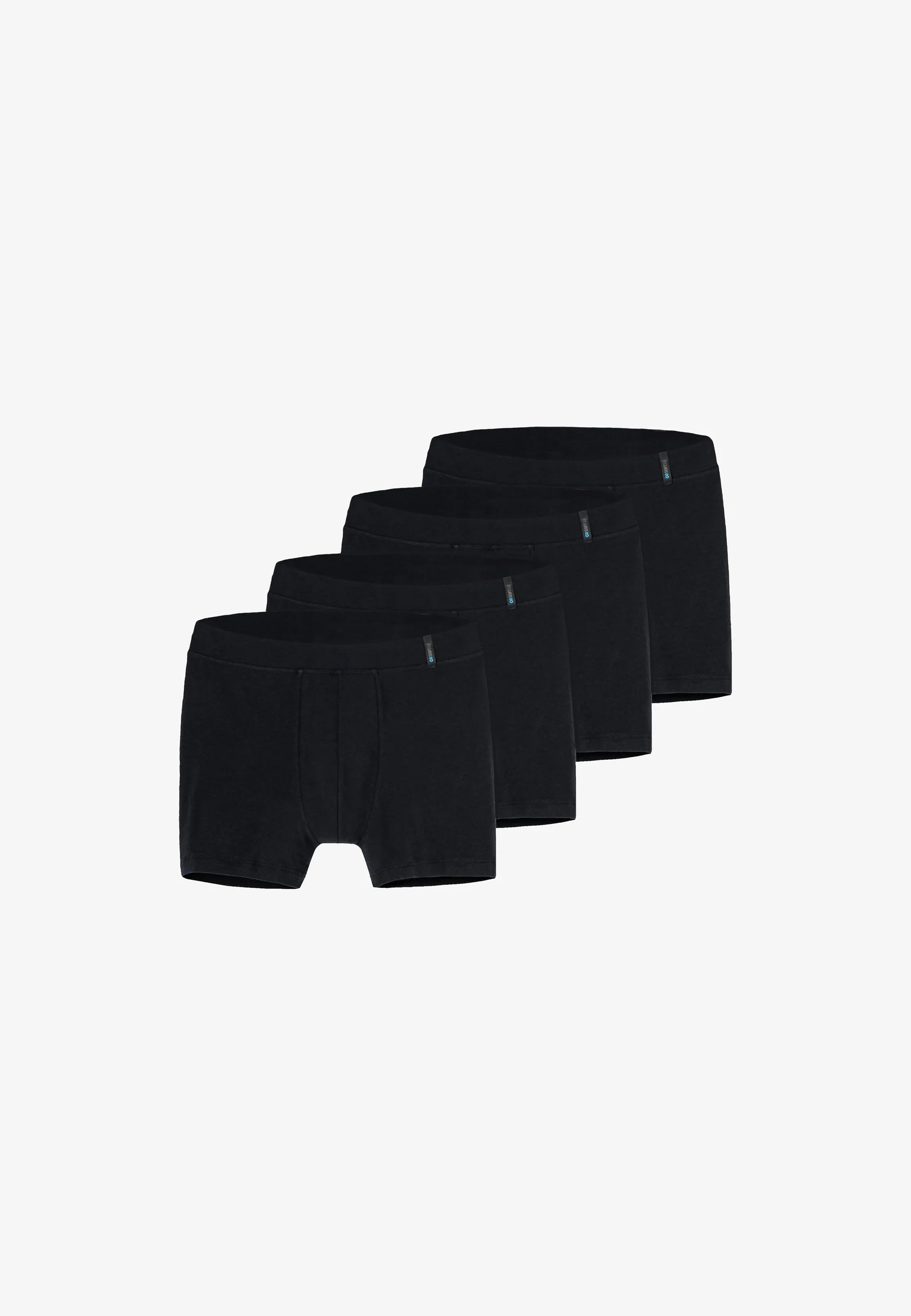 Lot de 4 boxers Schiesser Long Life Soft – Bleu Noir