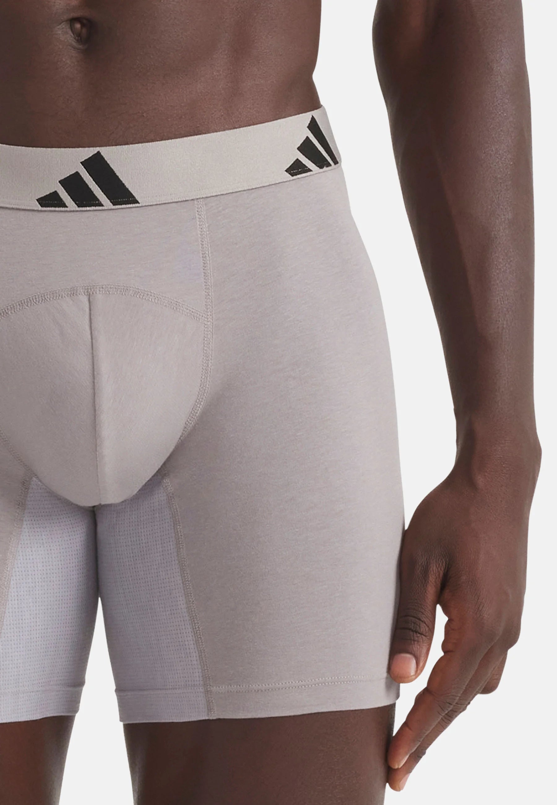 Adidas Sportswear Essential 4 Pack Boxer Briefs – Black, Light Grey